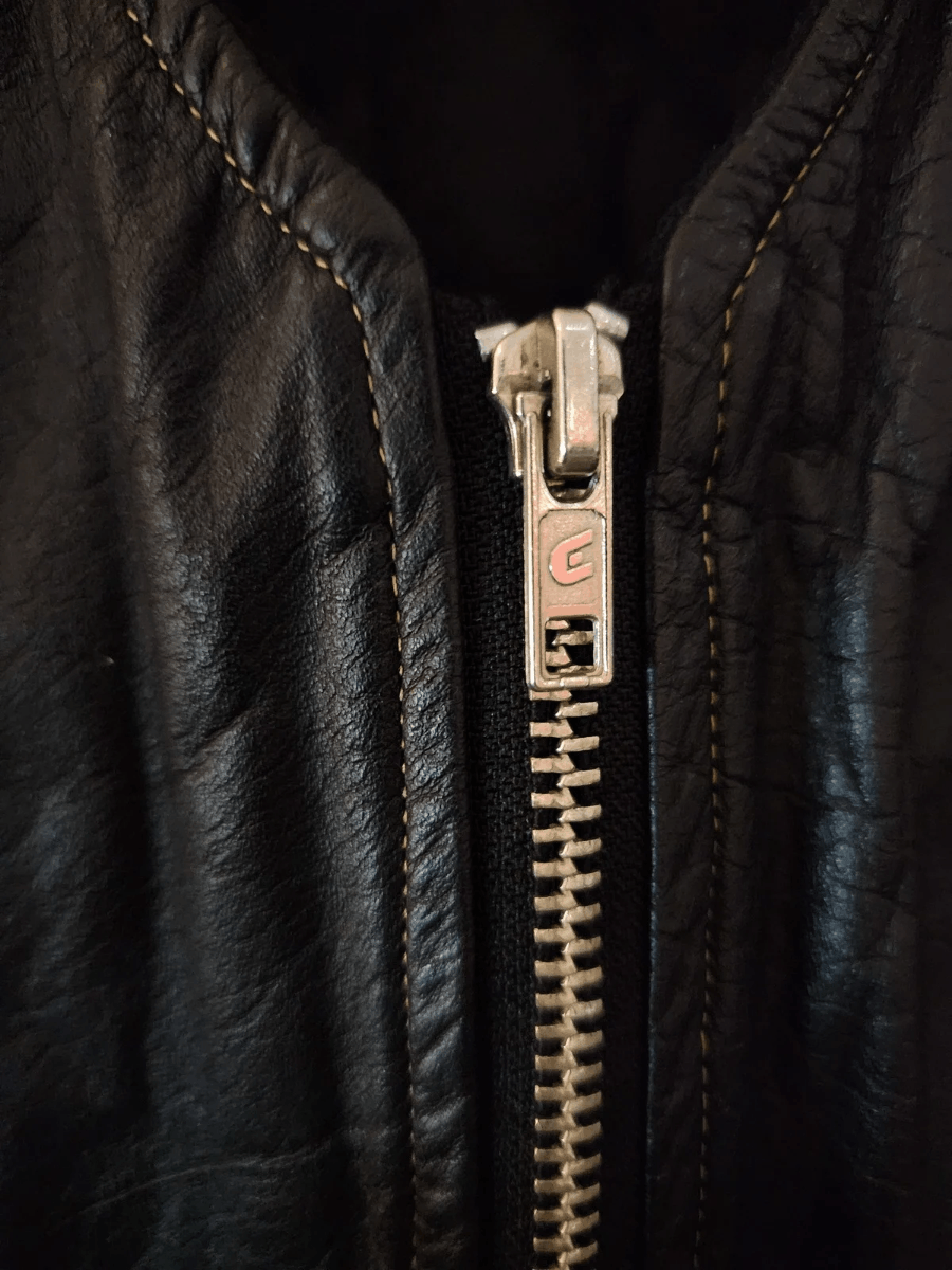 Other 80s UNLIMITED Genuine Leather- Wool Men’s Biker Vest Size US L / EU 52-54 / 3 - 3 Thumbnail