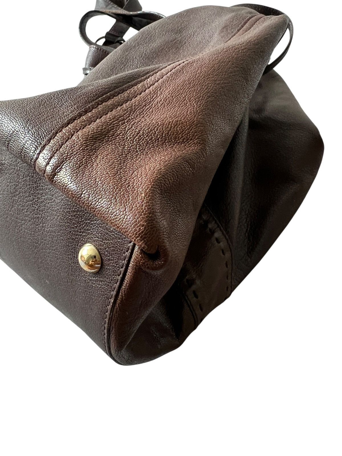 Yves Saint Laurent Yves Saint Laurent Leather Reversible Double Sac Y Tote Size ONE SIZE - 10 Thumbnail