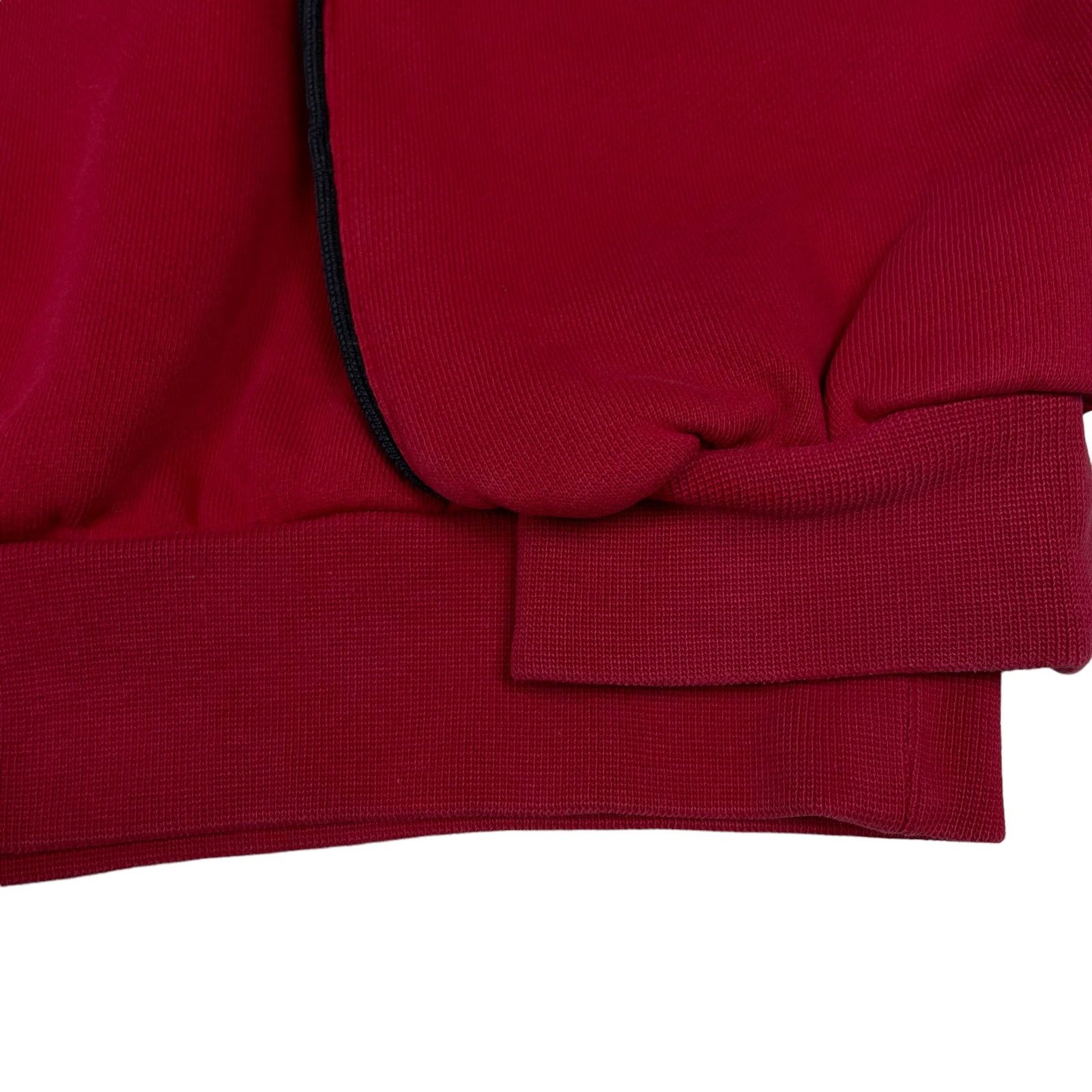 Nike × Vintage Vintage Nike Men Red Spellout Fleece Lined Sweatshirt Medium Size US M / EU 48-50 / 2 - 7 Thumbnail