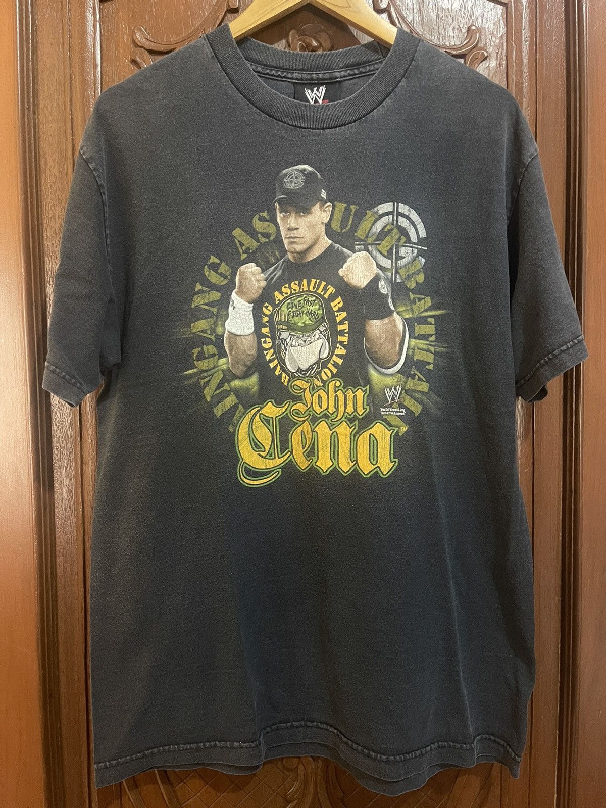 WWE × WWF Y2K John Cena Chain Gang Assault Battle Shirt Size US L / EU 52-54 / 3 - 1 Thumbnail