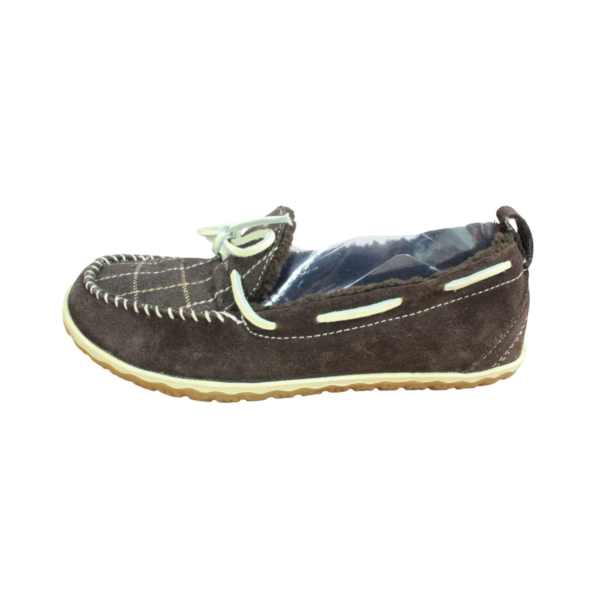 L.L. Bean LL Bean Women's Plaid-Lined Moccasin Slippers Size US 8 / IT 38 - 1 Thumbnail