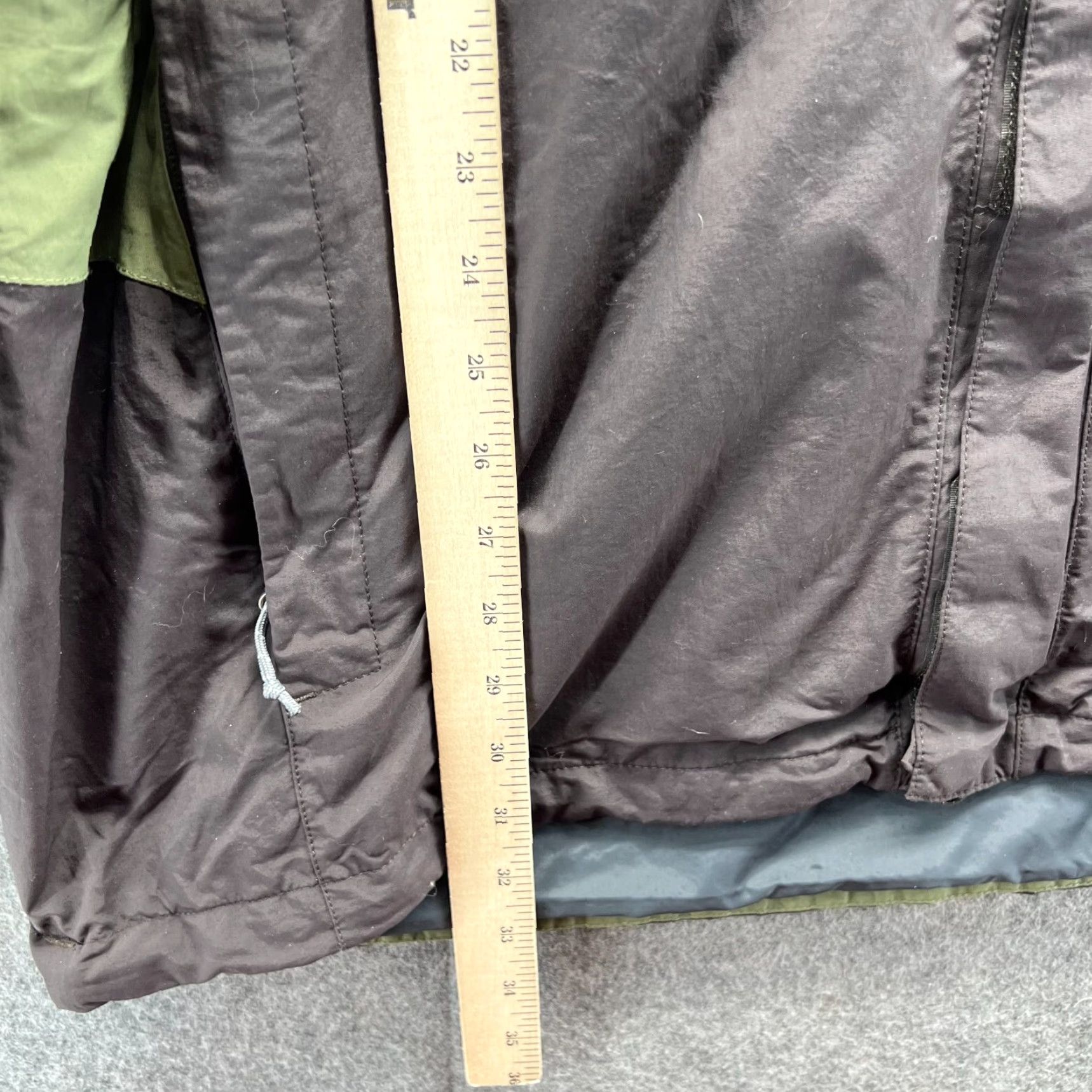 The North Face The North Face Jacket Mens XL Green Windbreaker Hooded Full Zip Hyvent Size US XL / EU 56 / 4 - 6 Thumbnail