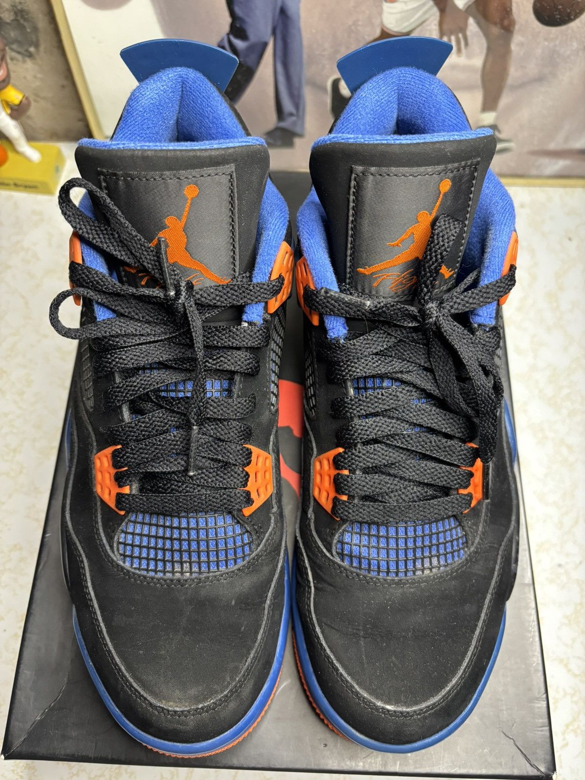 Jordan Brand Air Jordan 4 Retro Cavs 2012 Size US 9 / EU 42 - 2 Thumbnail