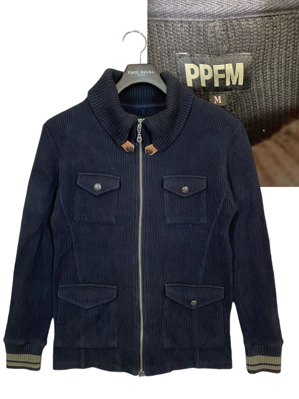 PPFM ‼️PPFM ZIPPER BLACK JACKET SIZE M Size US M / EU 48-50 / 2 - 1 Thumbnail
