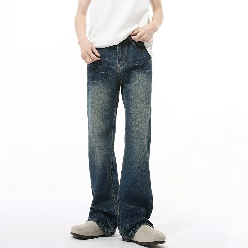 Jean × Vintage Slim Ripple Mill Denim Size US 32 / EU 48 - 1 Thumbnail