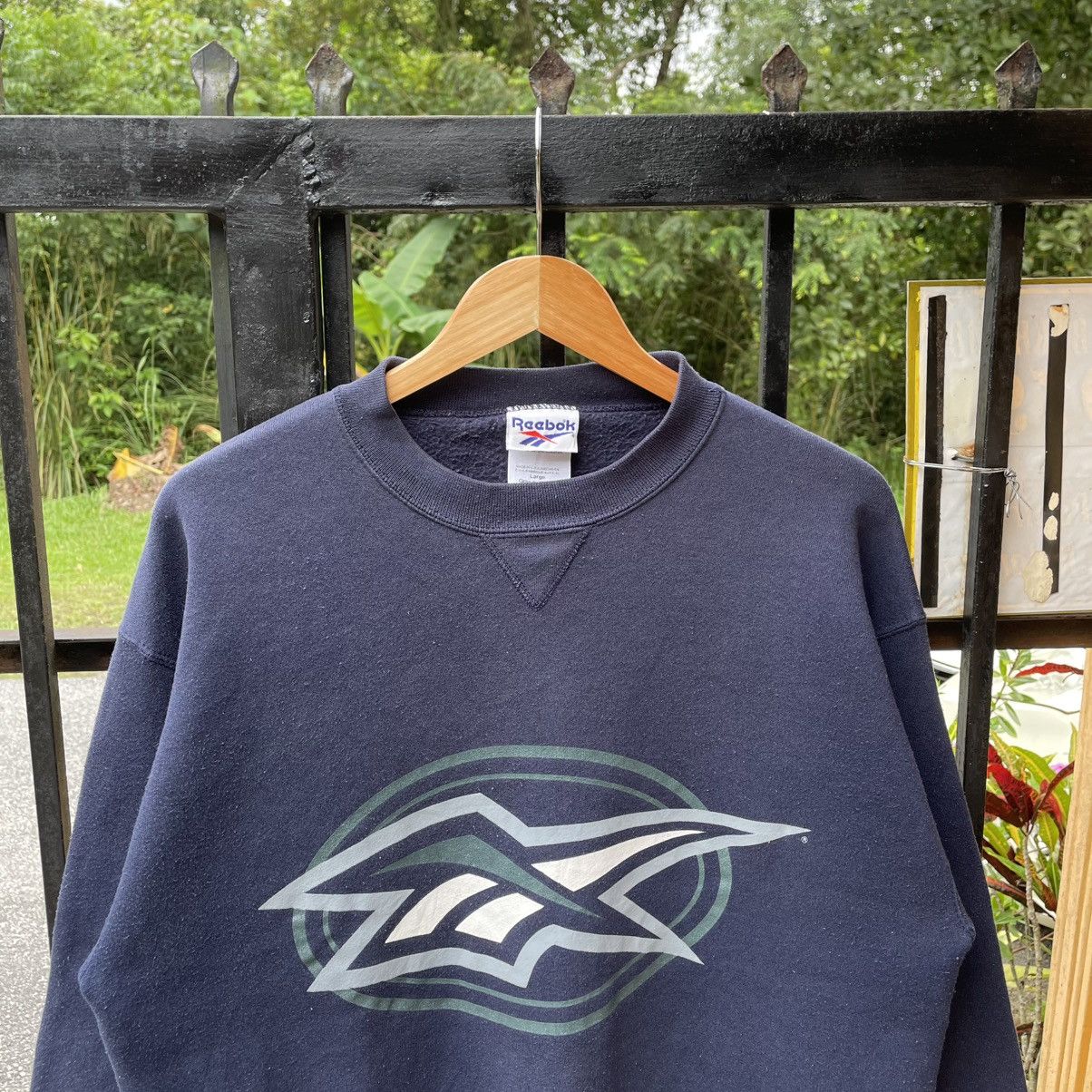 Reebok 🔥Vintage 90s Reebok OG Big Logo Crewneck Sweatshirts Size US M / EU 48-50 / 2 - 4 Thumbnail