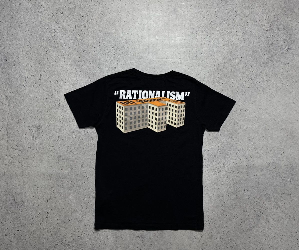 Off-White Off-White Rationalism Luxury Black Big Logo Shirt Size S Size US S / EU 44-46 / 1 - 9 Thumbnail