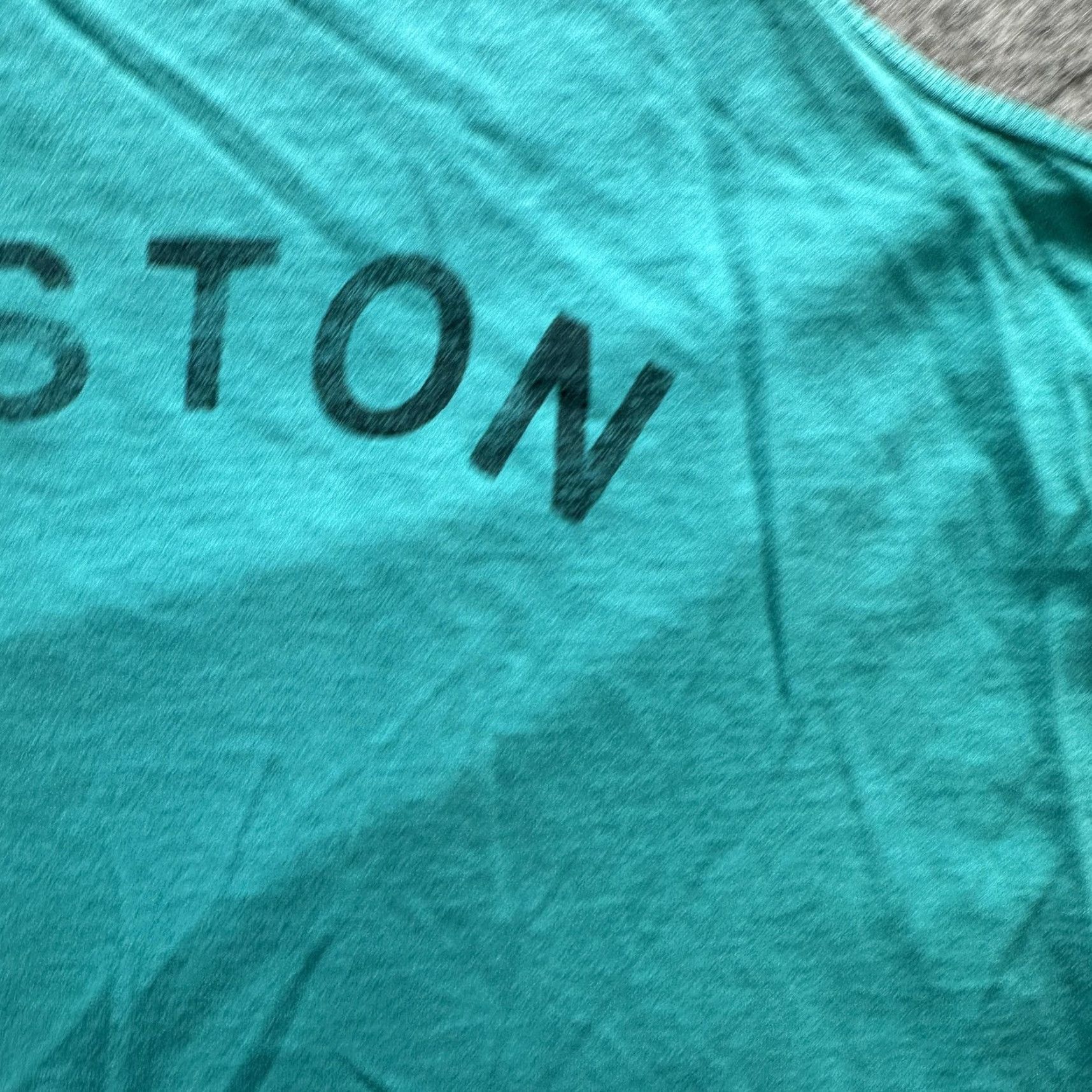Altea VINTAGE Boston Shirt Mens L Teal Tank Top 21 Jersey Style Athletic Sleeveless Graphic Print Mens Size US L / EU 52-54 / 3 - 7 Thumbnail