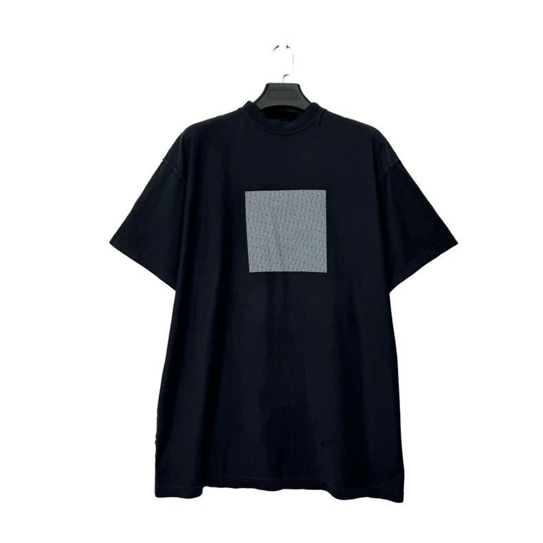 Balenciaga Balenciaga Black destruction barrage short sleeve Size US M / EU 48-50 / 2 - 1 Thumbnail