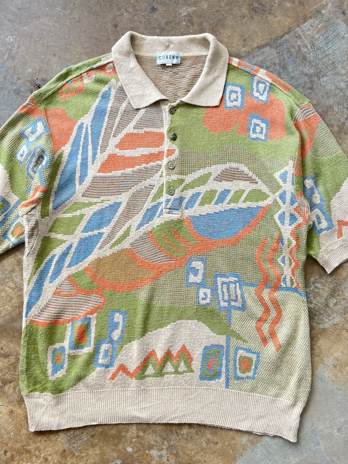 Japanese Brand Vintage Gorena Knitwear Size US L / EU 52-54 / 3 - 2 Thumbnail