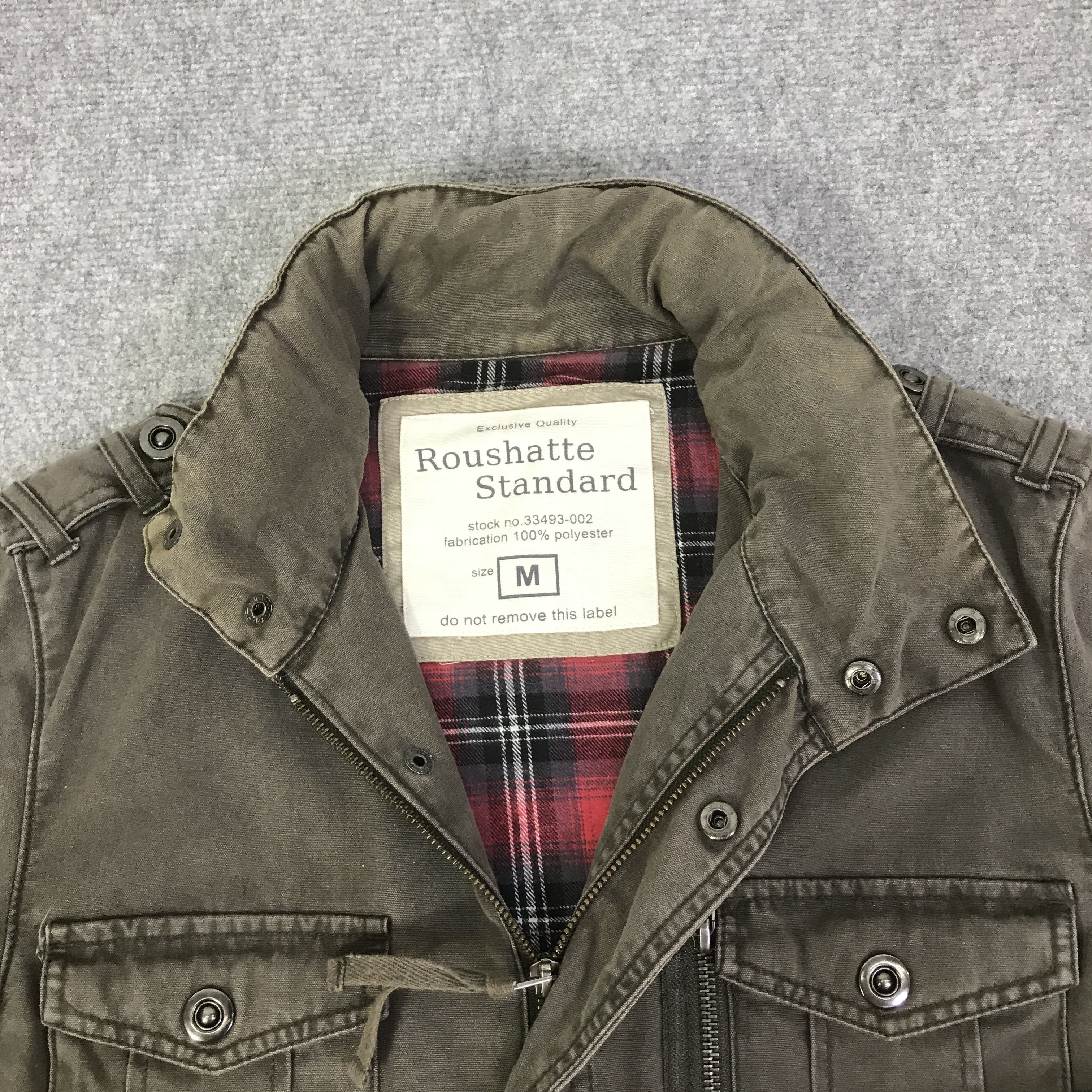 Japanese Brand ROUSHATTE STANDARD BONDAGE DESIGN JACKET K98B9 Size US M / EU 48-50 / 2 - 8 Thumbnail