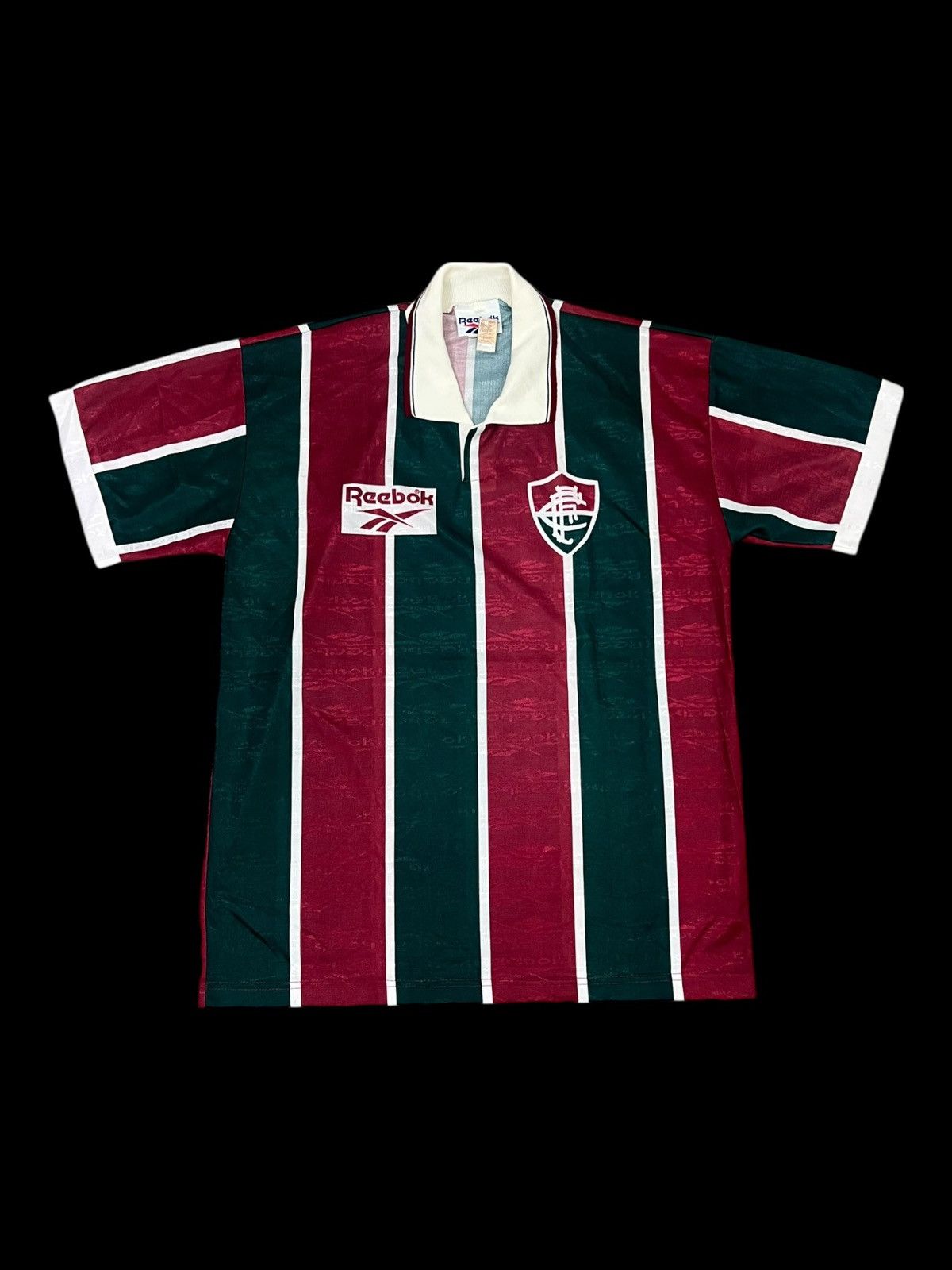 Other Vintage 90s Reebok Fluminense Home Jersey Size US L / EU 52-54 / 3 - 1 Thumbnail