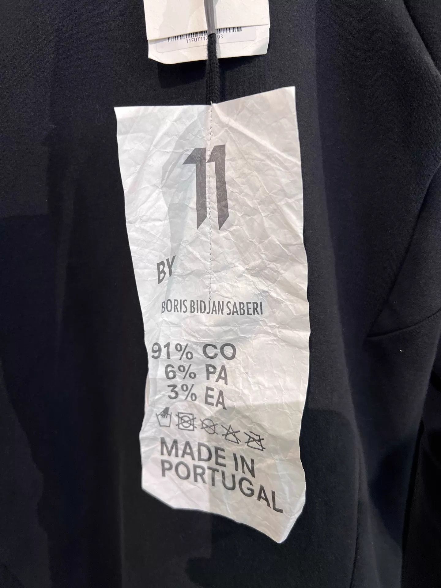 Boris Bidjan Saberi BBS 11by bbs FUT1 Stand Collar Zip Webbing Embroidery S Size US S / EU 44-46 / 1 - 8 Thumbnail