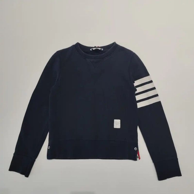 Thom Browne Thom Browne Women's Navy Sweatshirt 0089 Size XL / US 12-14 / IT 48-50 - 1 Thumbnail