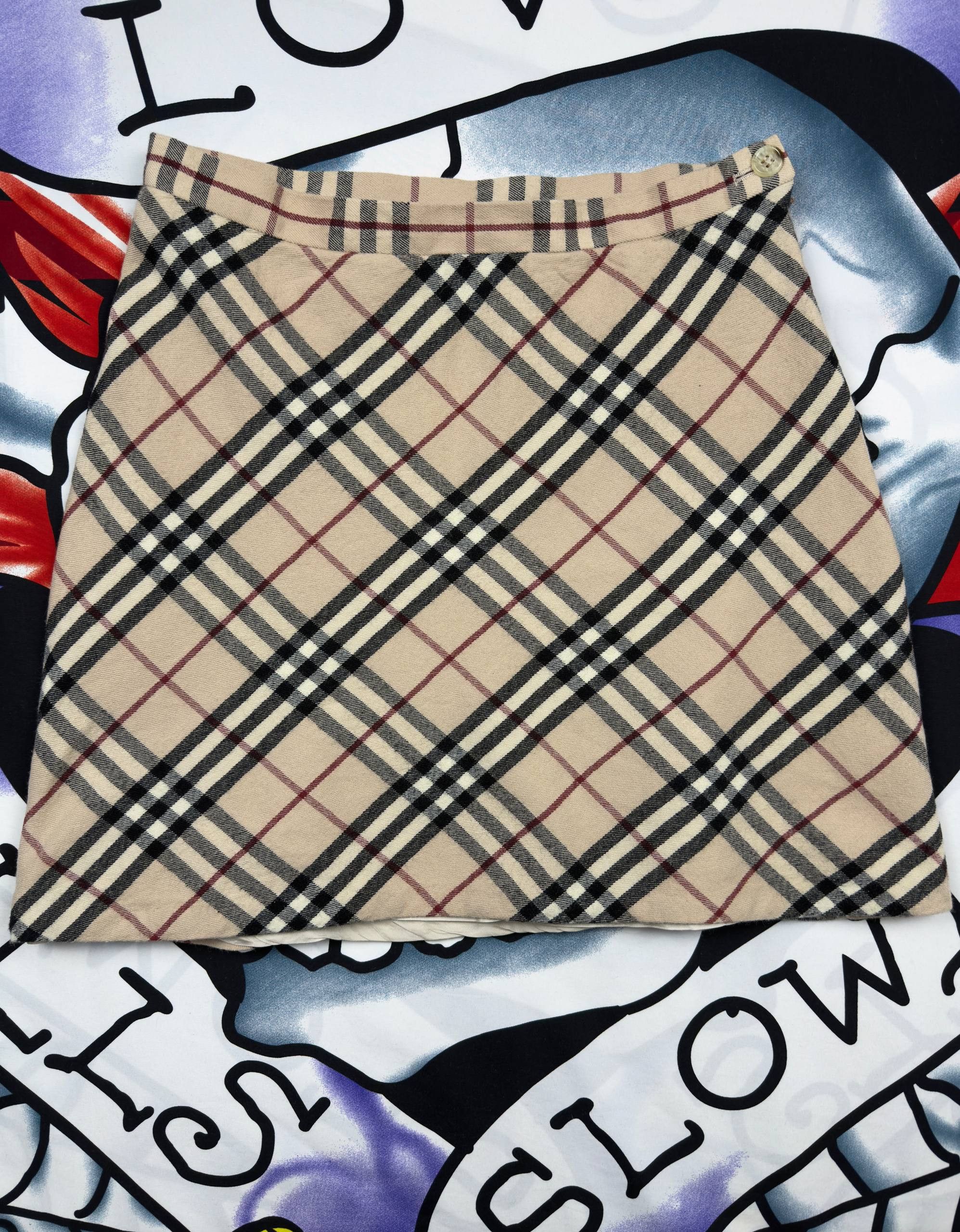 Burberry Burberry Nova Check Luxury mini Skirt Size M Size M / US 6-8 / IT 42-44 - 3 Thumbnail