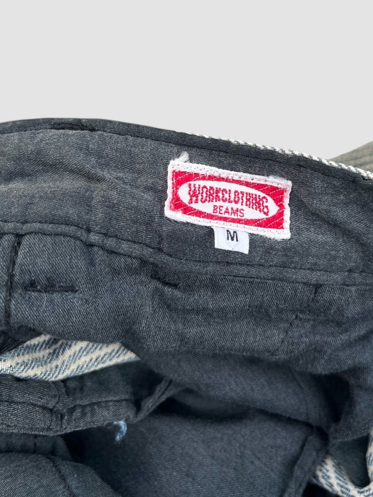 Beams Japan Beams Work Clothing Hickory Jeans Size US 30 / EU 46 - 8 Thumbnail