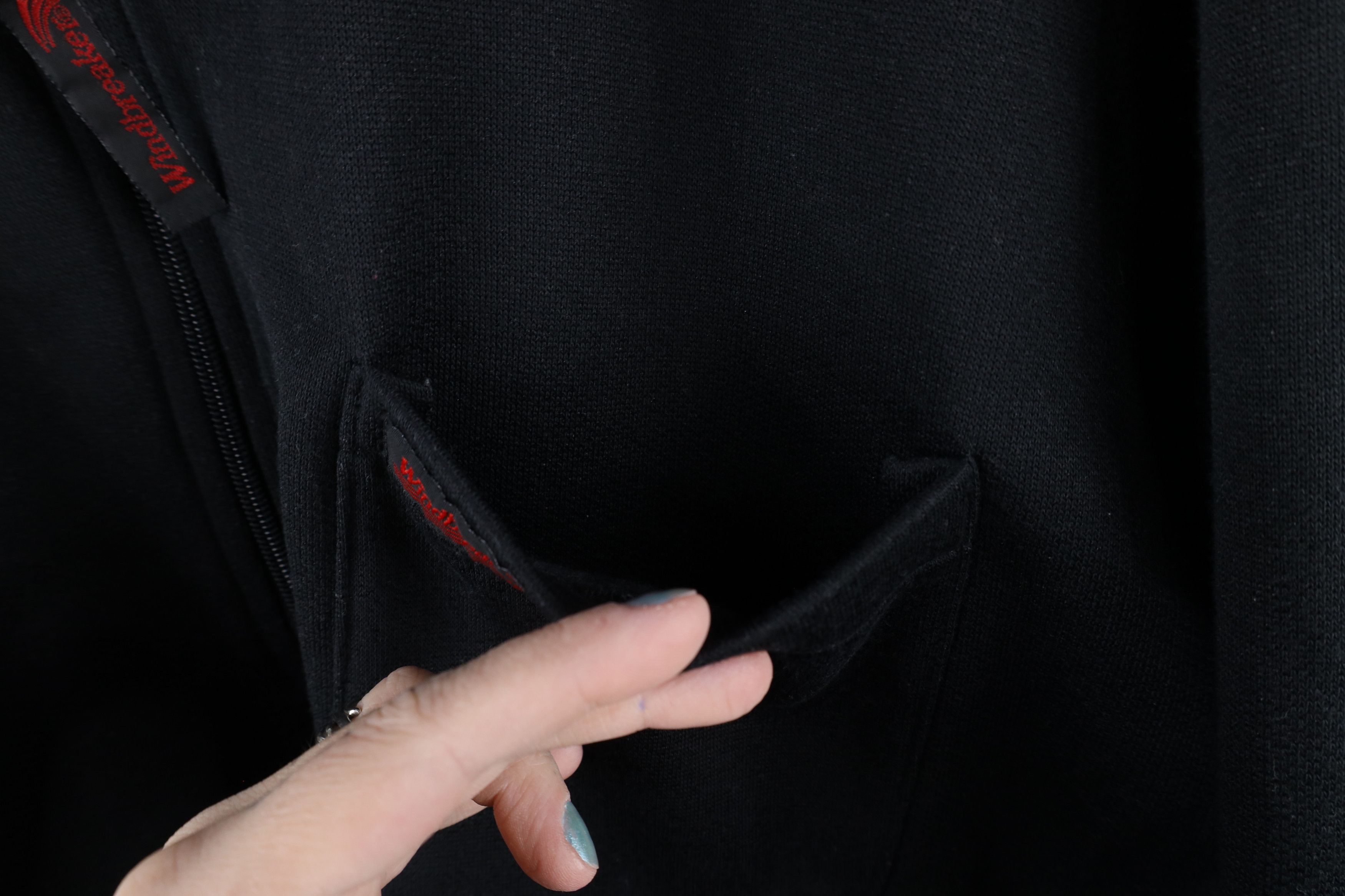 Vintage Vintage 90s Streetwear Half Zip Pullover Sweatshirt Black Size US XXL / EU 58 / 5 - 5 Thumbnail