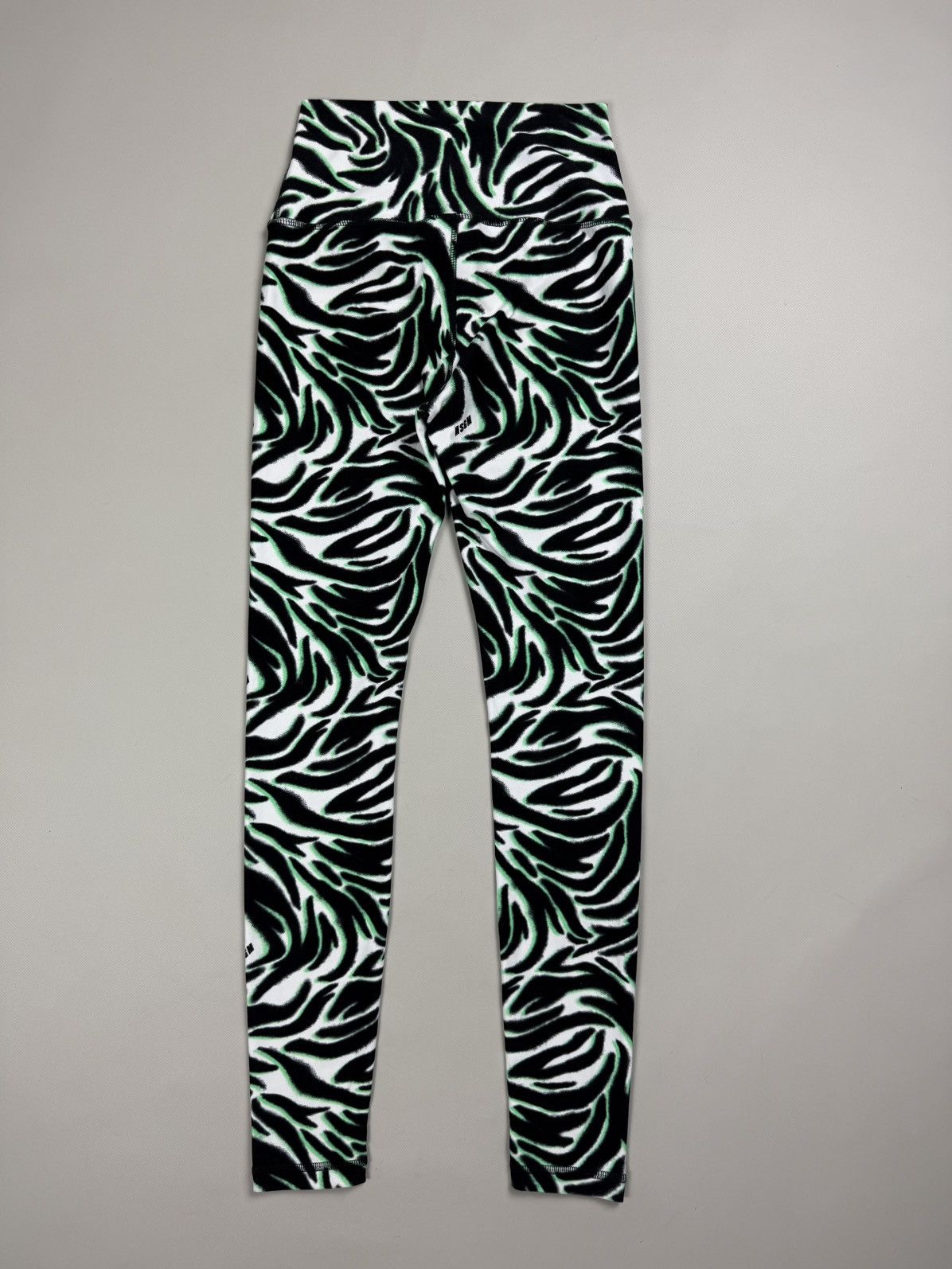 MSGM MSGM Ladies Patterned Leggins Tights Pants Size ~ S Size 28" / US 6 / IT 42 - 14 Thumbnail