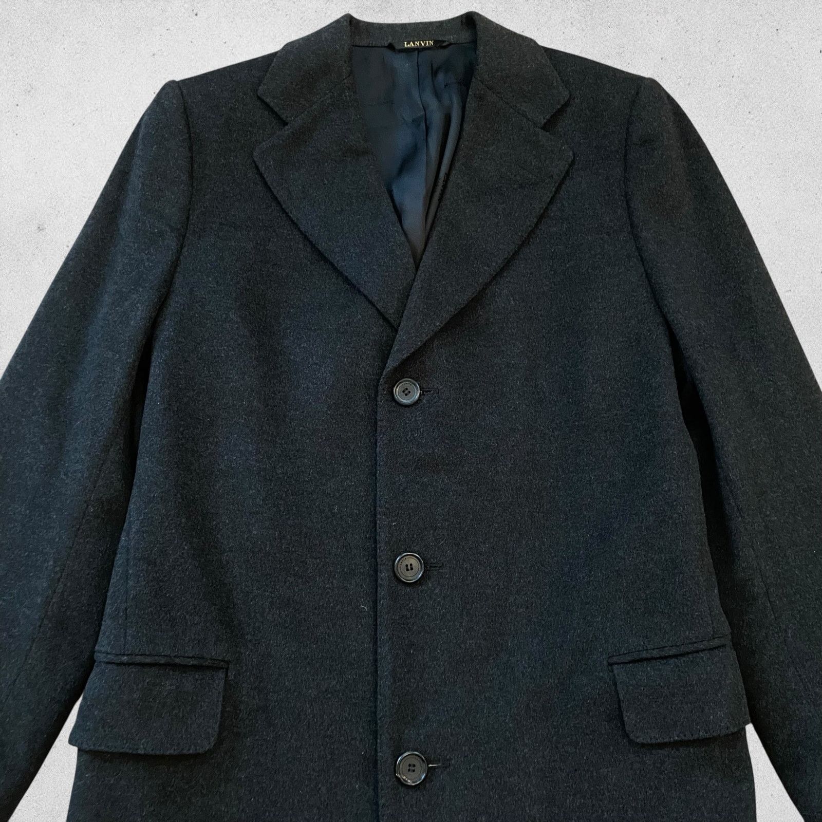 Lanvin Lanvin 100% Cashmere Overcoat Size US M / EU 48-50 / 2 - 2 Thumbnail