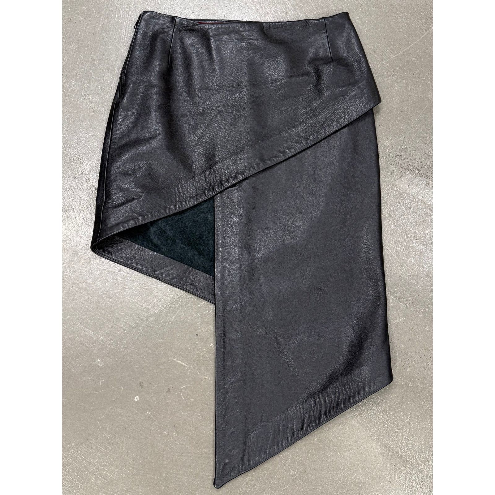 Vetements 2015 Vetements runway leather skirt Size 26" / US 2 / IT 38 - 1 Thumbnail