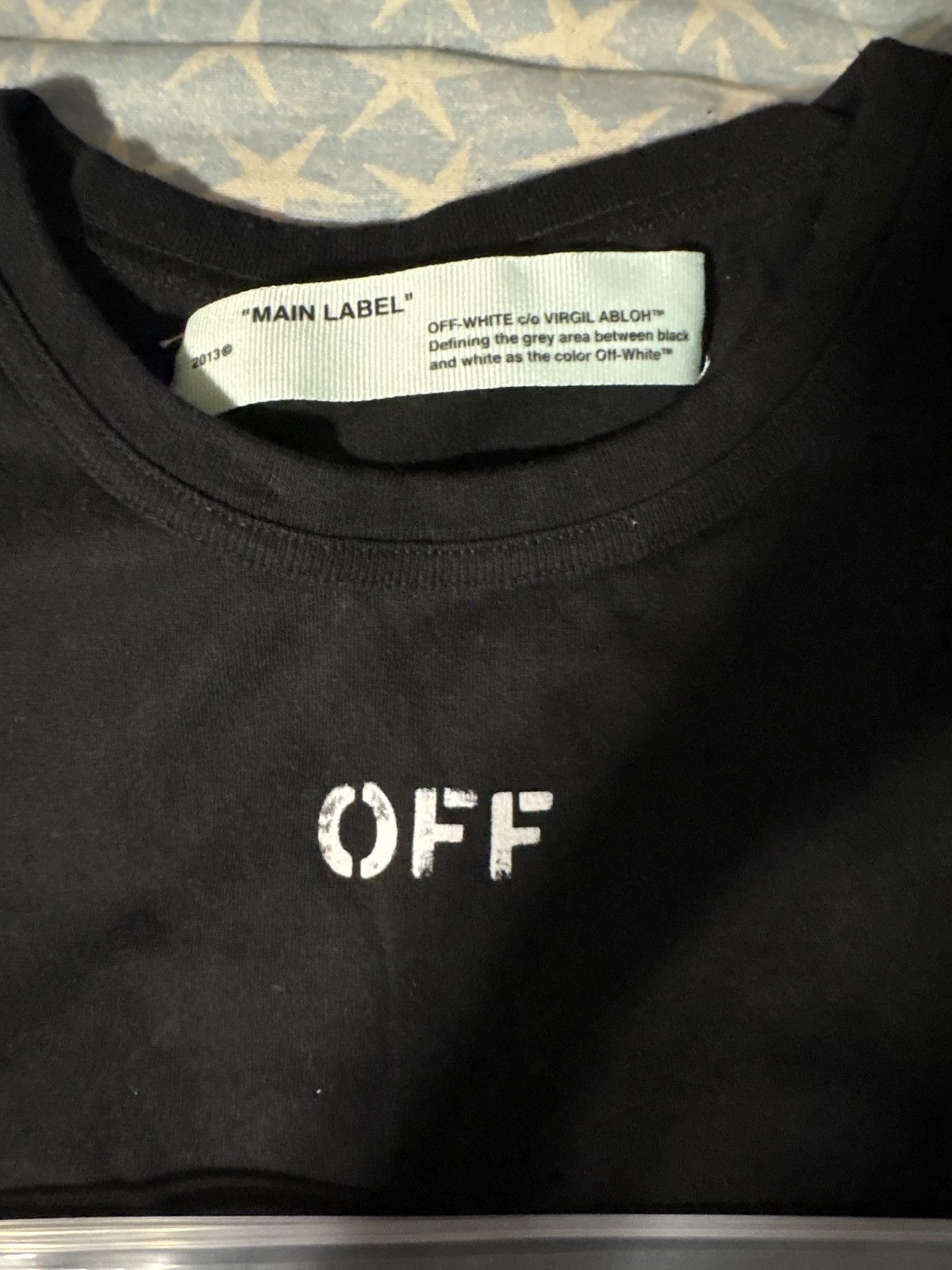 Off-White Off White Mirror Mirror Diagonal Spray T Shirt Size US XS / EU 42 / 0 - 3 Thumbnail