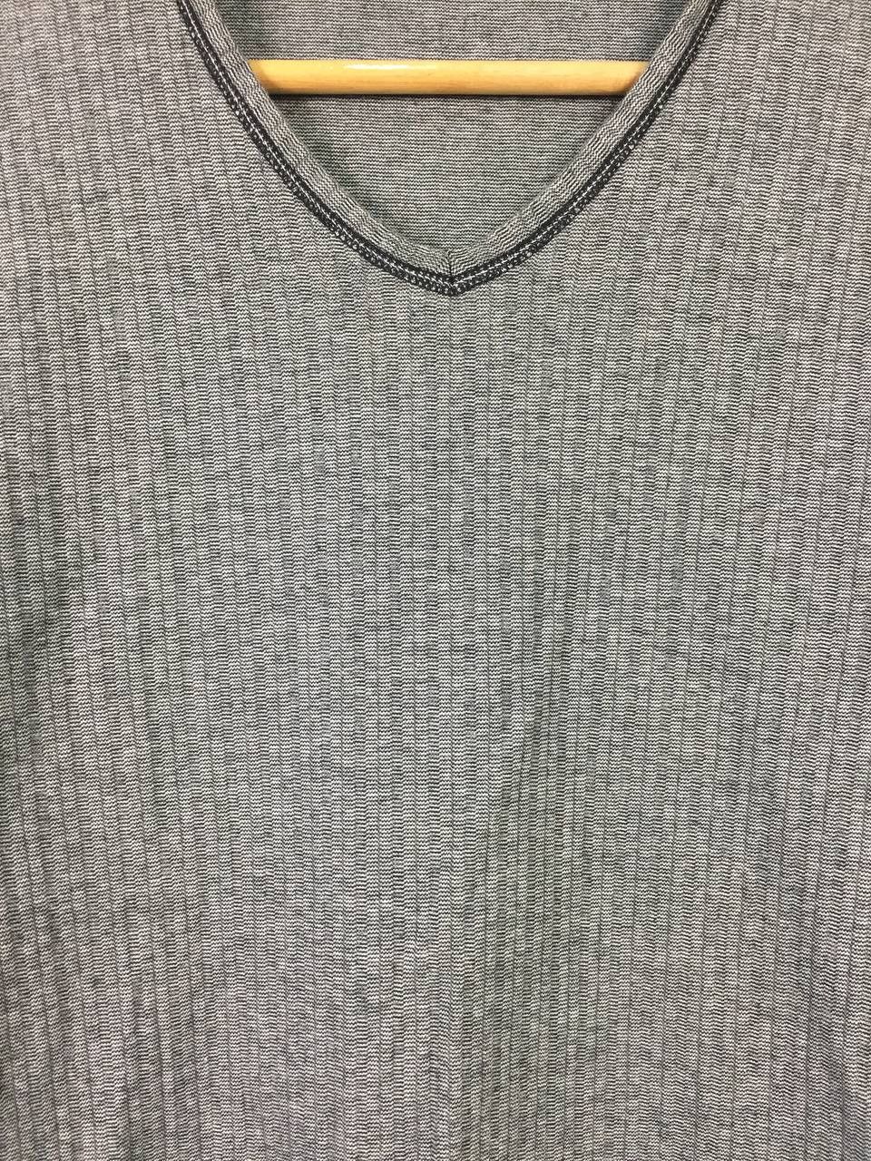 Allegri Vtg Allegri Ribbed Knit V-Neck Long Sleeve Designer Tee Size US M / EU 48-50 / 2 - 3 Thumbnail