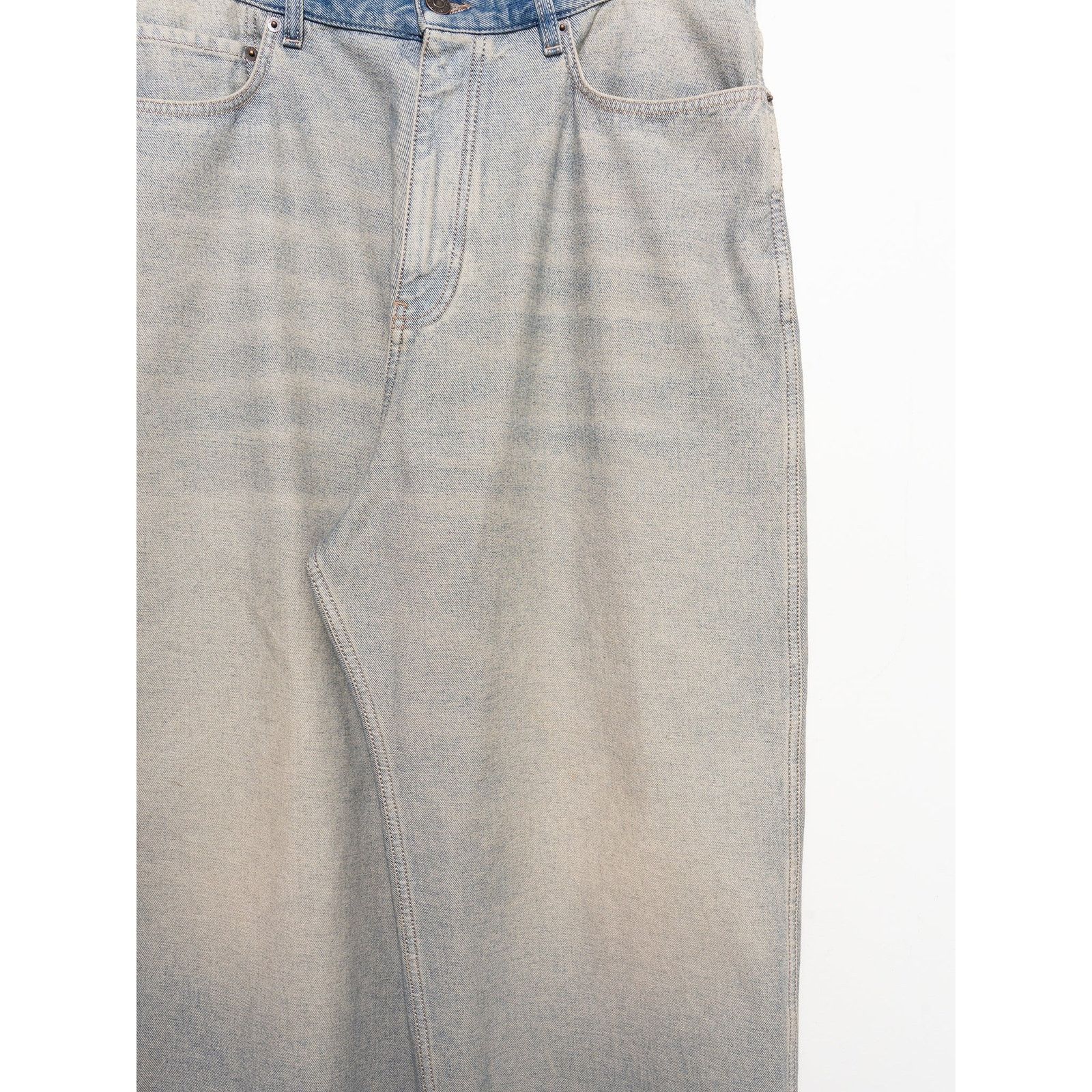 Balenciaga Dirty Baggy Denim Size US 34 / EU 50 - 2 Thumbnail