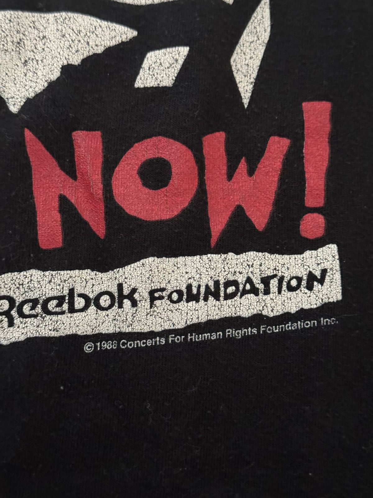 Reebok Human Rights Now! Reebok 1988 World Tour Concert Tee Large Size US L / EU 52-54 / 3 - 17 Thumbnail