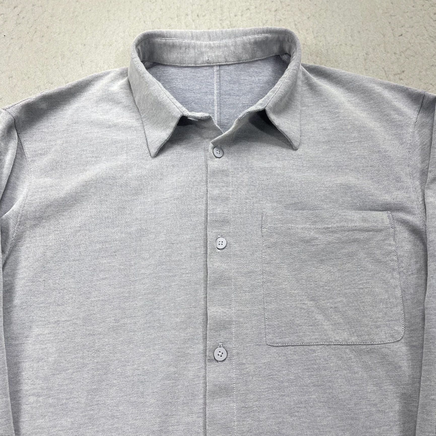 Lululemon Lululemon Shirt Mens Large Blue Cotton Blend Poplin Casual Office Button-Up Size US L / EU 52-54 / 3 - 2 Thumbnail