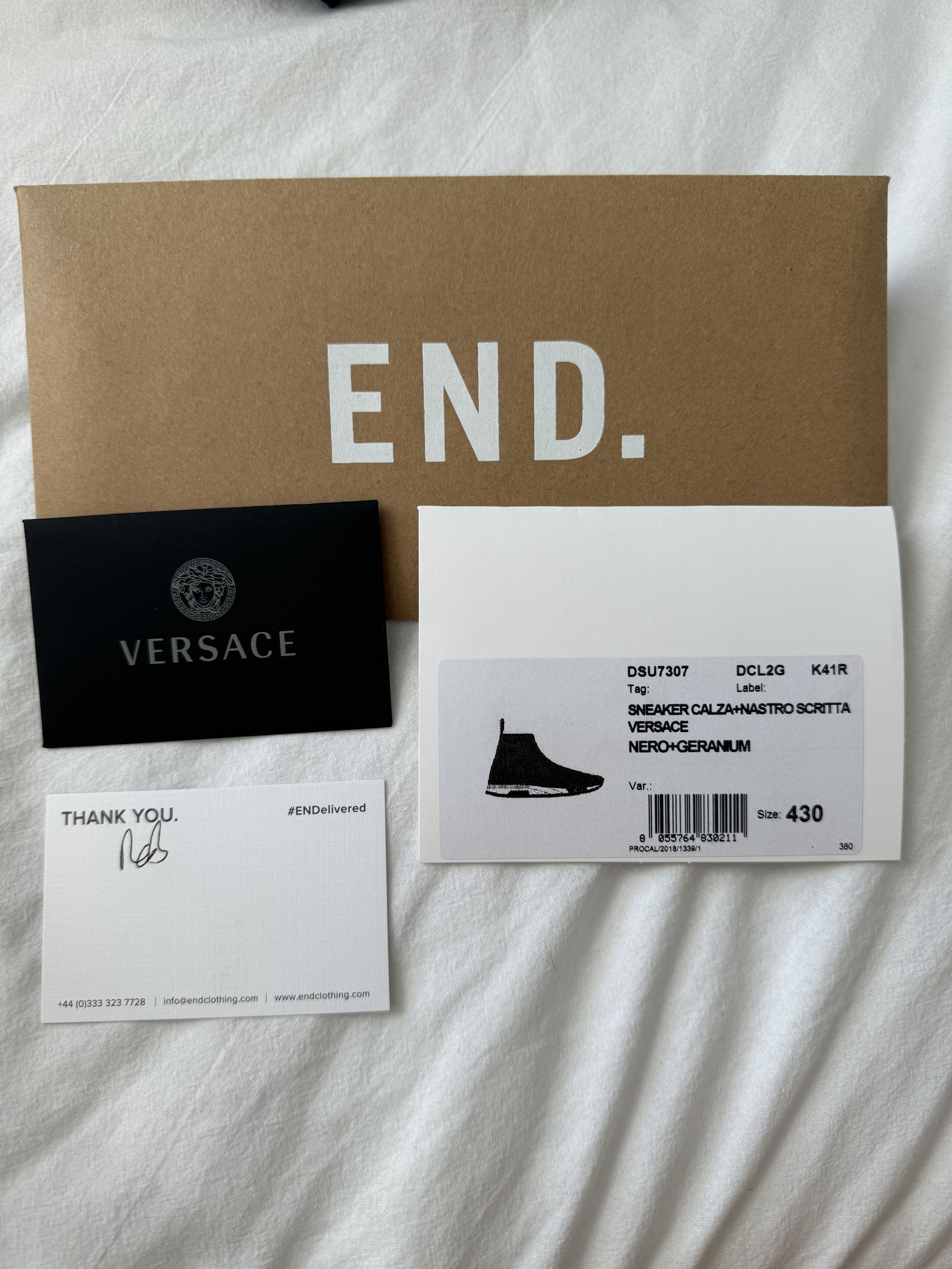 Versace Versace Sock Racer Size US 9.5 / EU 42-43 - 10 Thumbnail