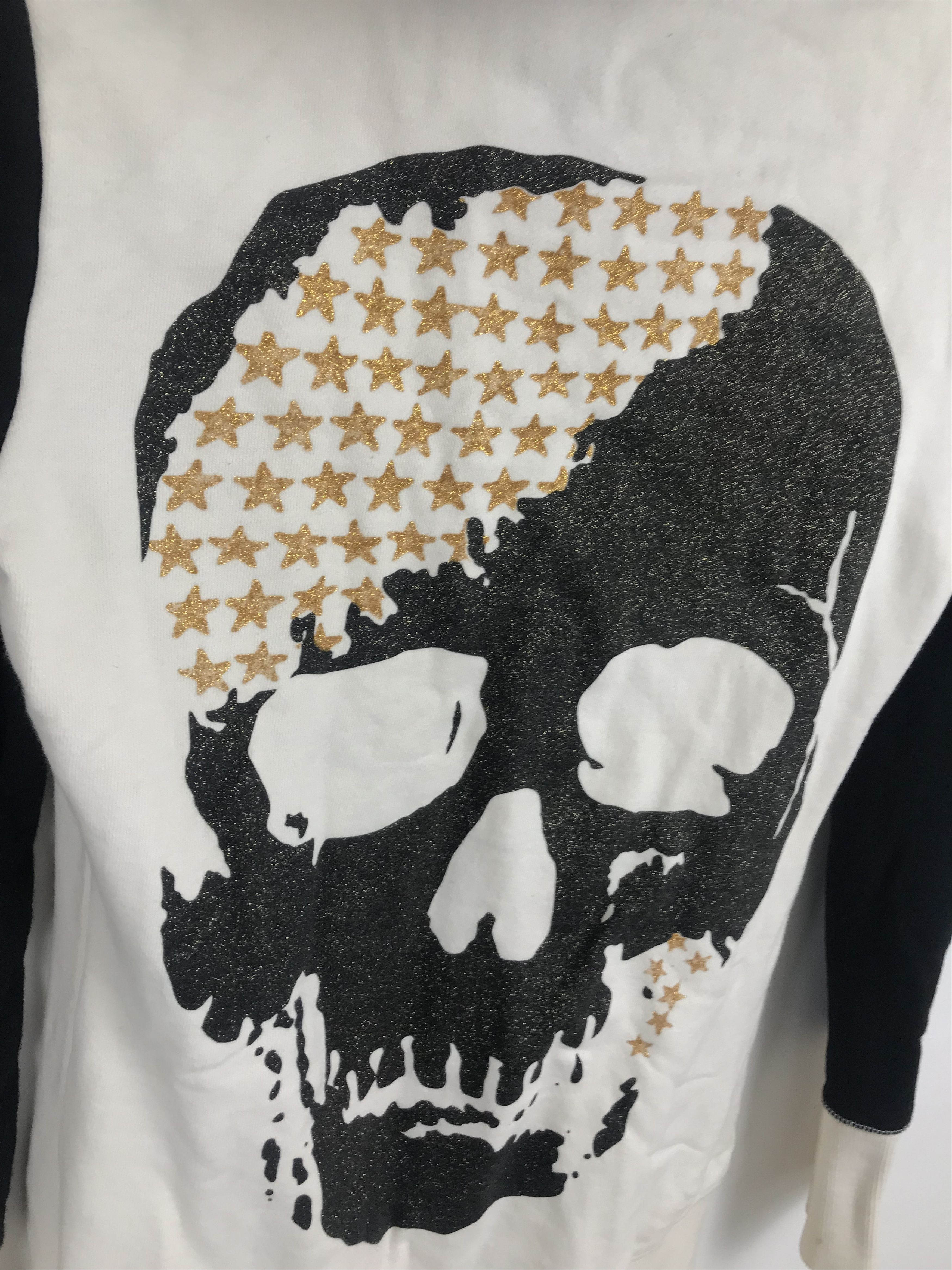 If Six Was Nine × Japanese Brand × Le Grande Bleu (L.G.B.) Egoist Skull Sparkling Long FurHoodie Ifsixwasnine lgb style Size S / US 4 / IT 40 - 2 Thumbnail