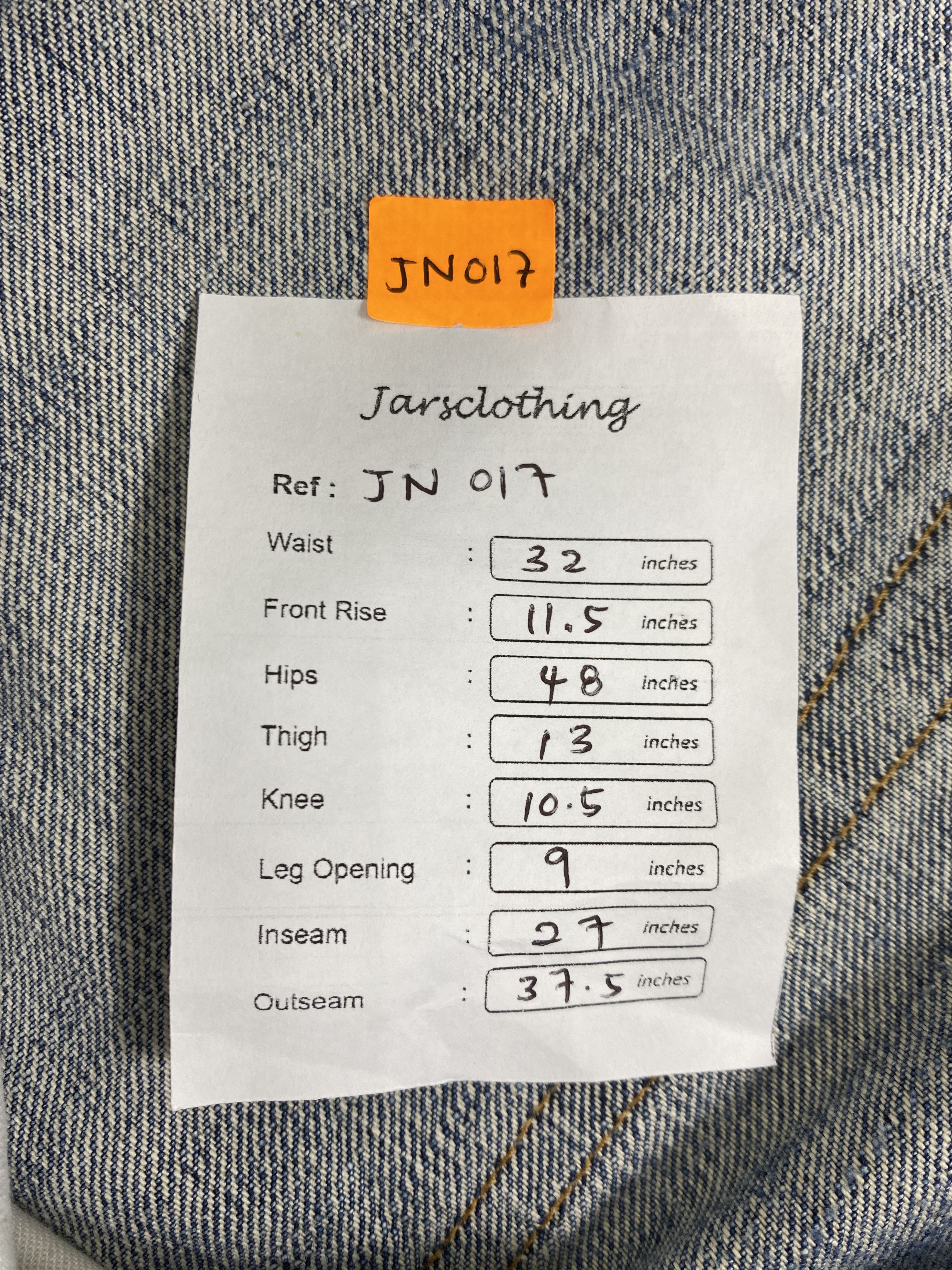 Levi's Vintage Levi's 503 Distressed Denim 32x27 -JN017 Size US 32 / EU 48 - 8 Thumbnail