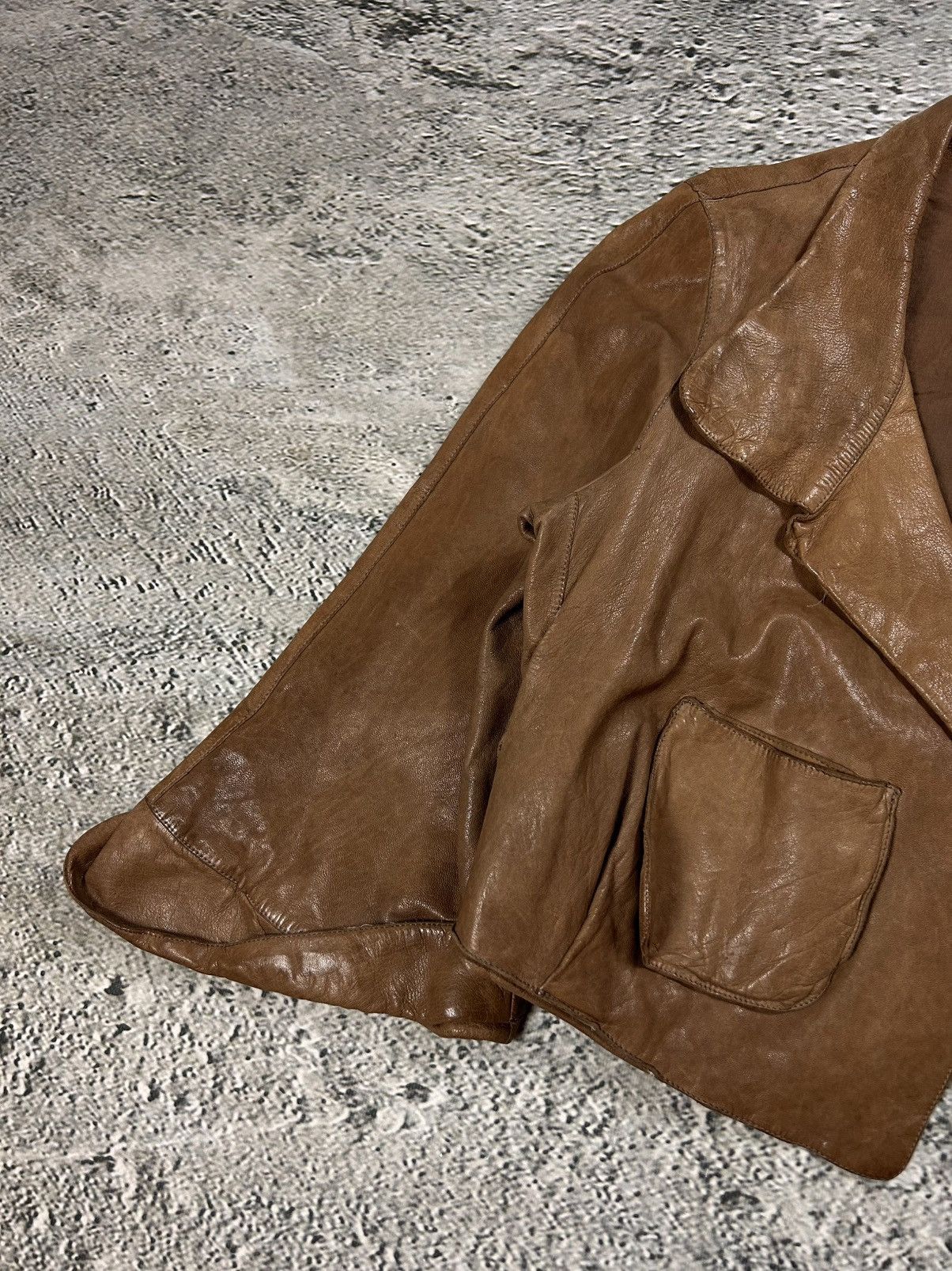 Marni Marni lamb leather jacket ramones brown Size M / US 6-8 / IT 42-44 - 3 Thumbnail