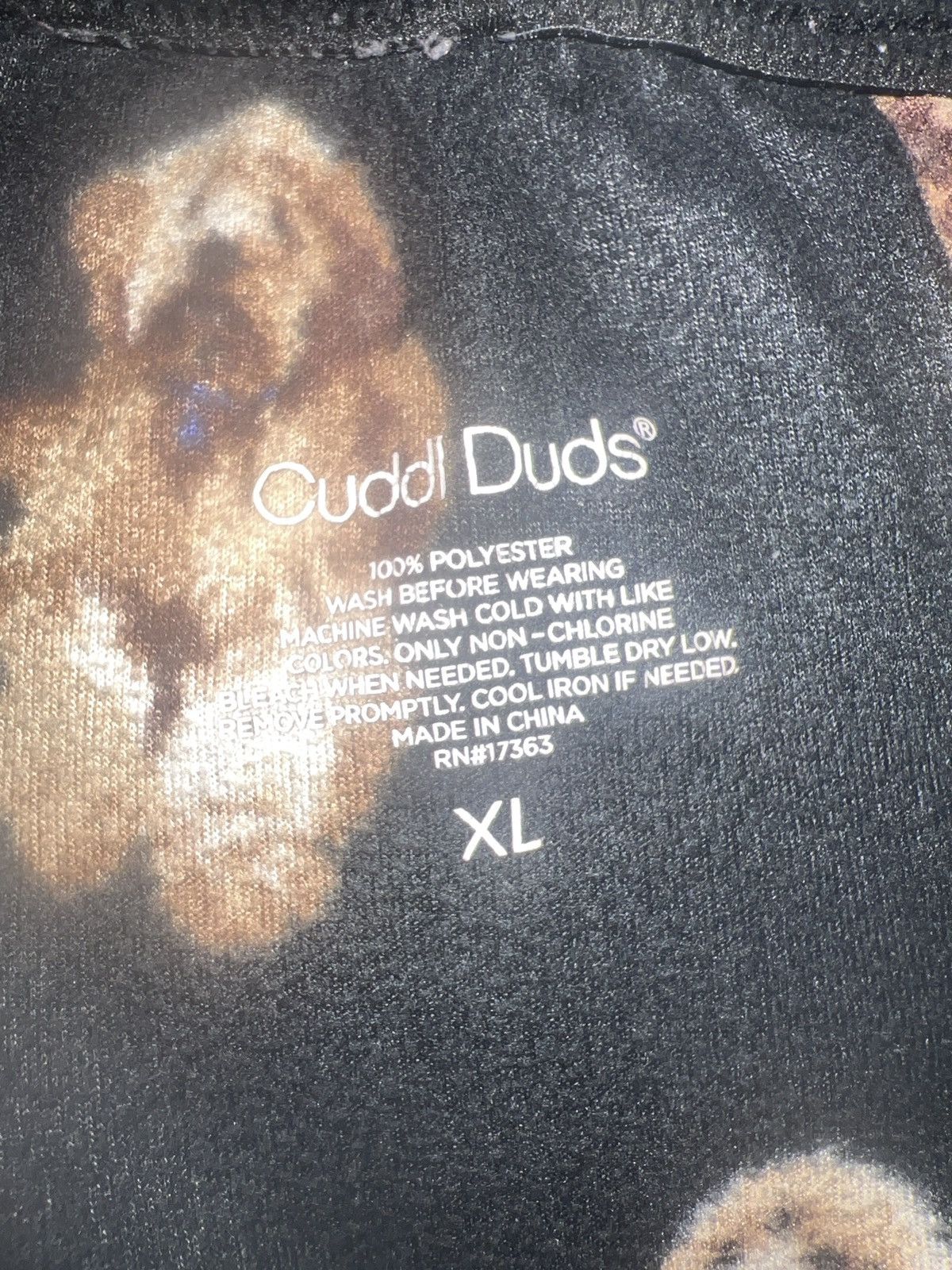 Hypebeast Cuddl Duds All-Over Dog Drawstring Pajama Pants Size US 28 / EU 44 - 5 Thumbnail