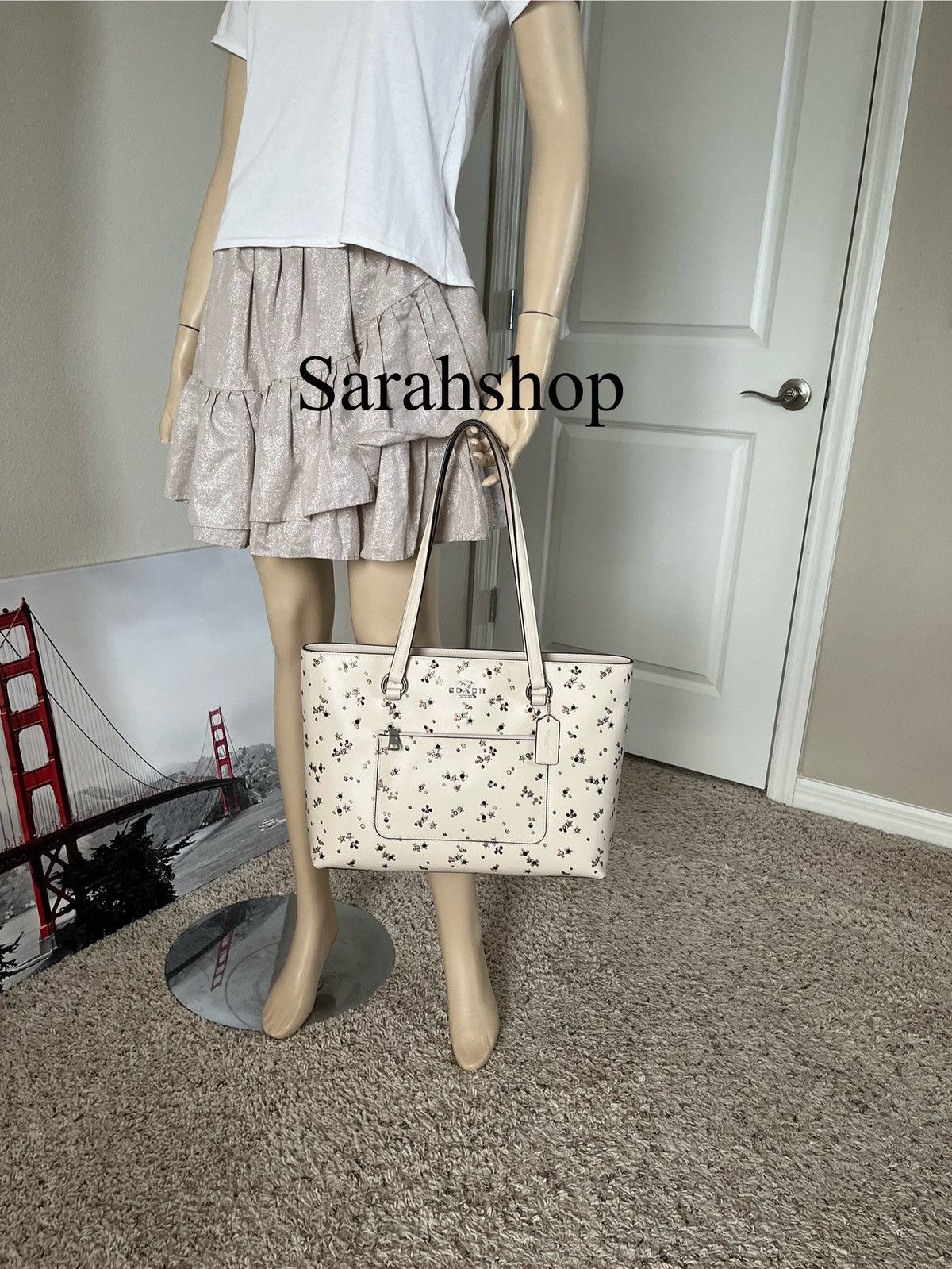 Coach Coach Station Tote With Star Printed Size ONE SIZE - 6 Thumbnail