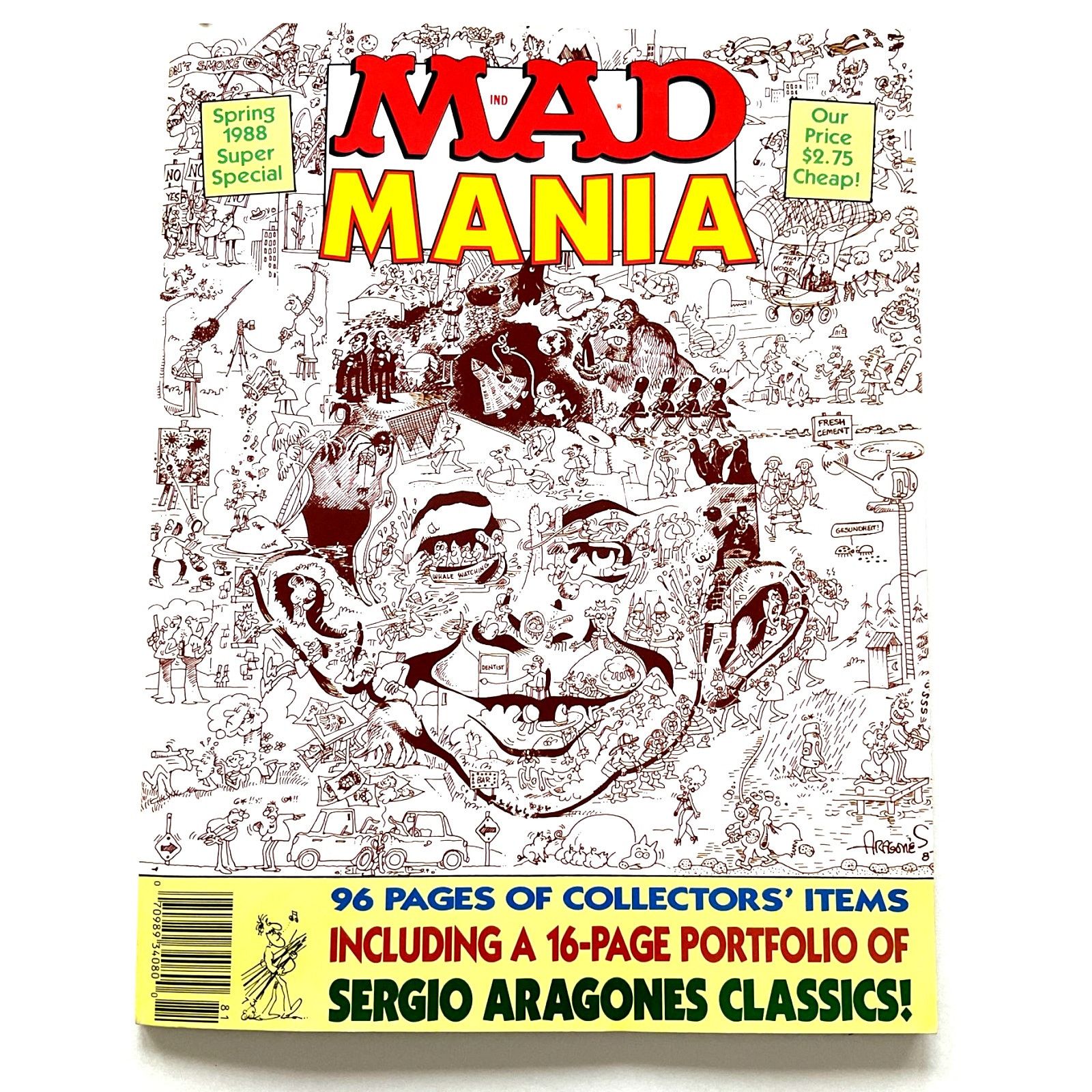 Other Mad Magazine Super Special Mania Spring 1988 Vintage Size ONE SIZE - 1 Thumbnail