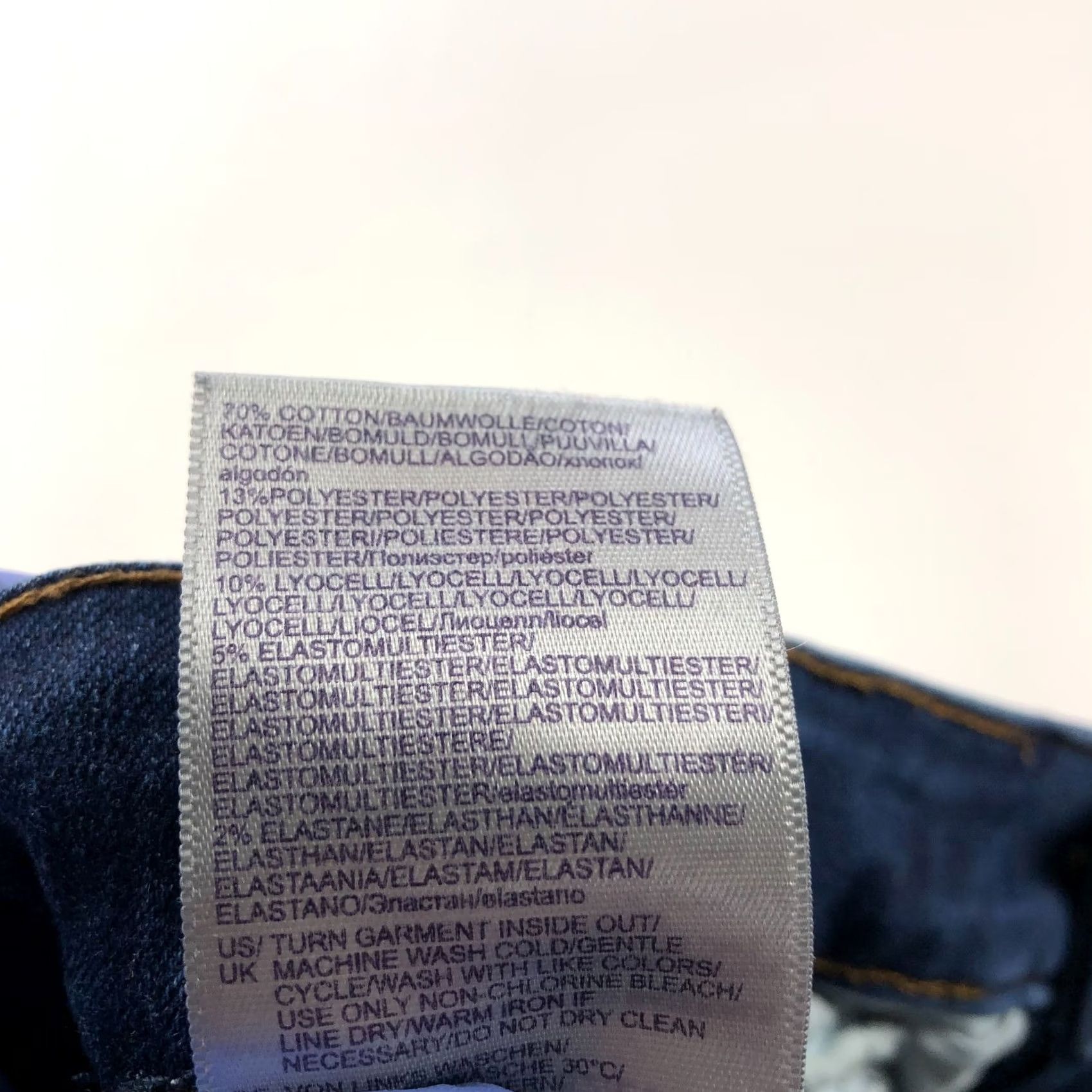 NYDJ NYDJ Marilyn Straight Blue Plus 16w Jeans Lift Tuck Mid Rise 36W 30L Stretch Pockets Belt Loops 5-Pocket Mens Womens Girls Boys Size 38" / US 16 / IT 52 - 8 Thumbnail