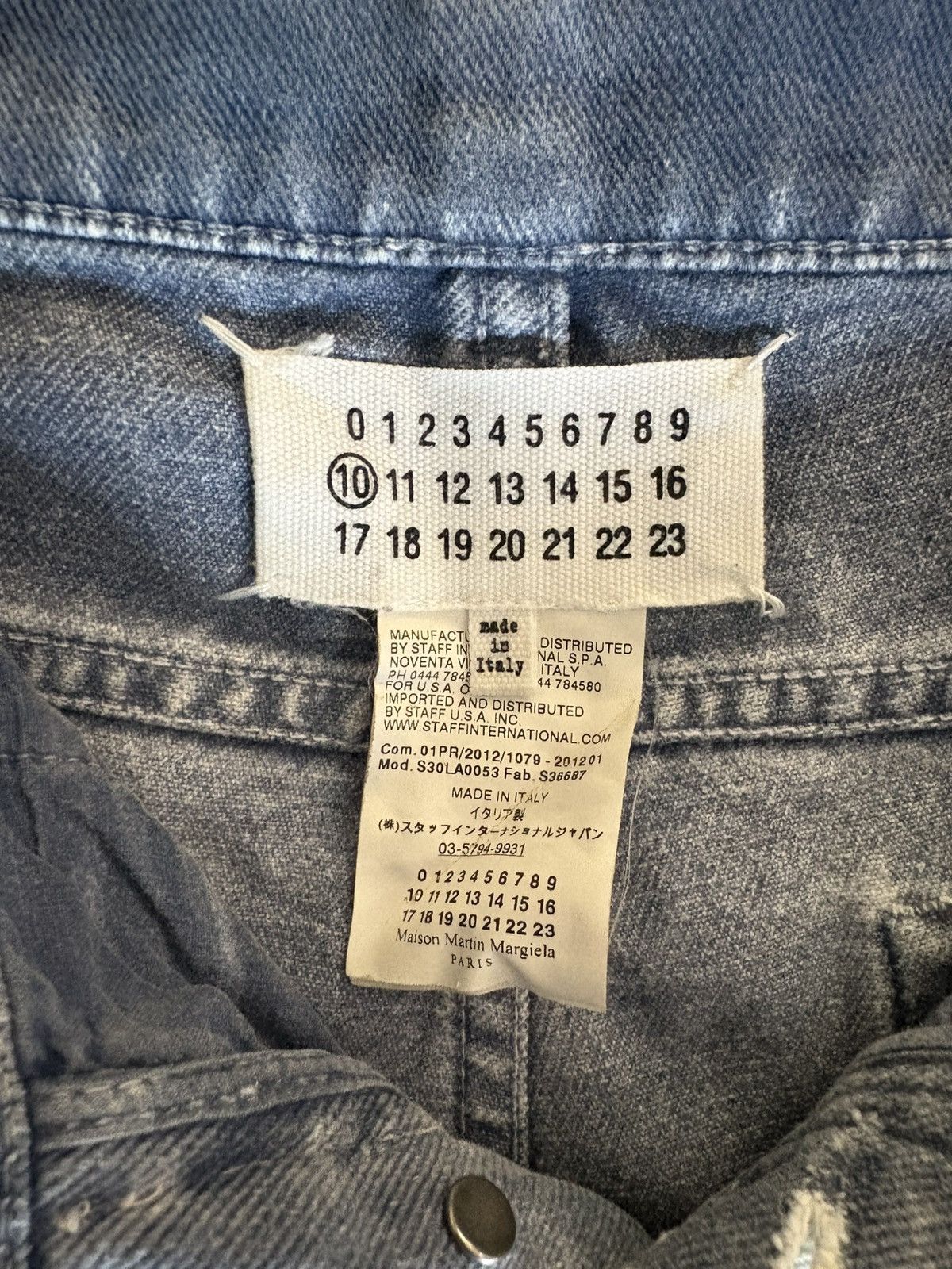Maison Margiela S30LA0053 SS12 Washed Jeans Size US 32 / EU 48 - 5 Thumbnail