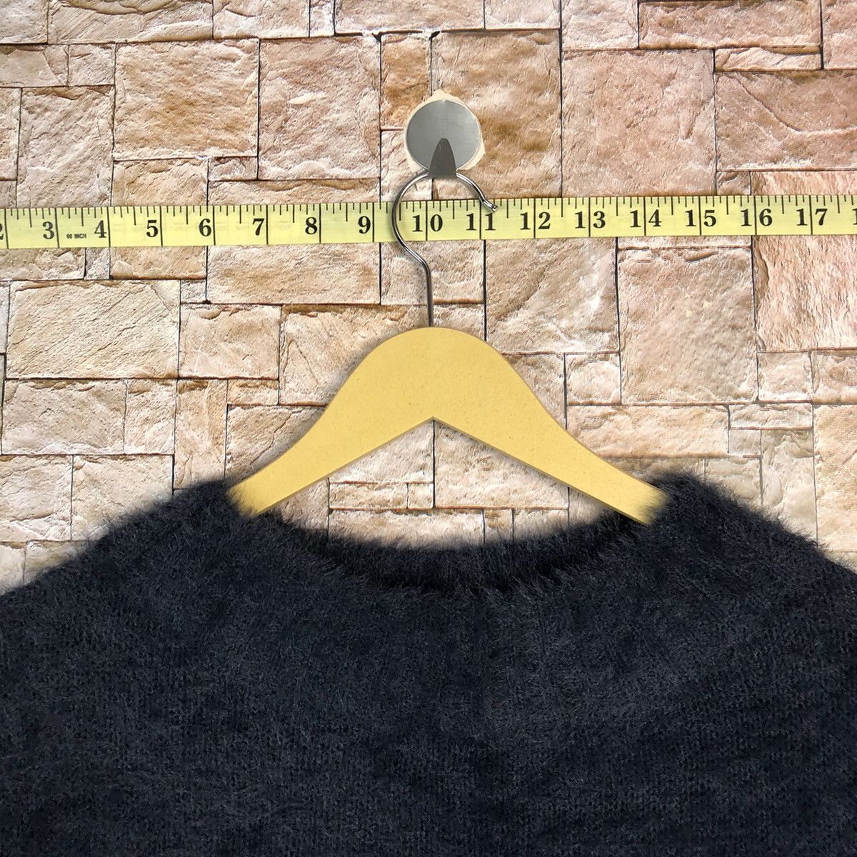 Homespun Knitwear Earth Music& Econology Shag Shaggy Fur Mohair Knitwear #A490 Size S / US 4 / IT 40 - 4 Thumbnail