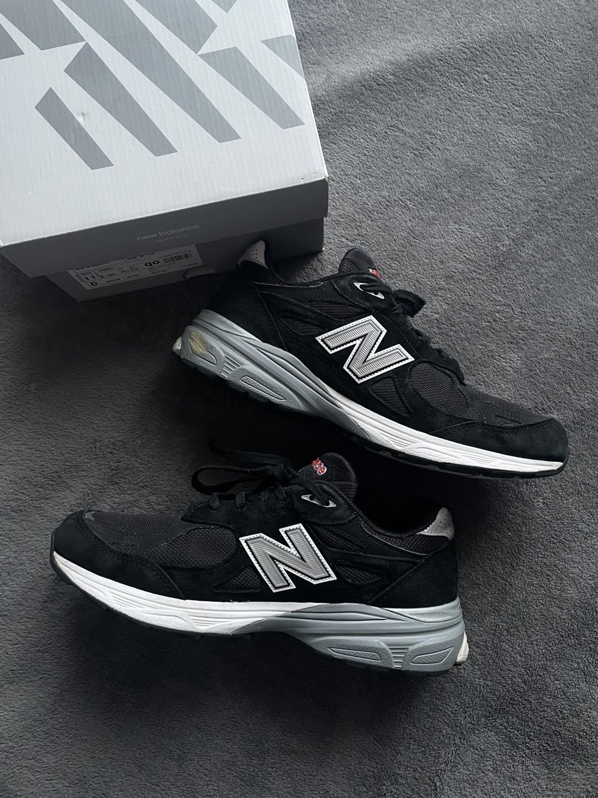 New Balance New Balance 990v3 MiUSA 11.5 45.5 Size US 11.5 / EU 44-45 - 2 Thumbnail