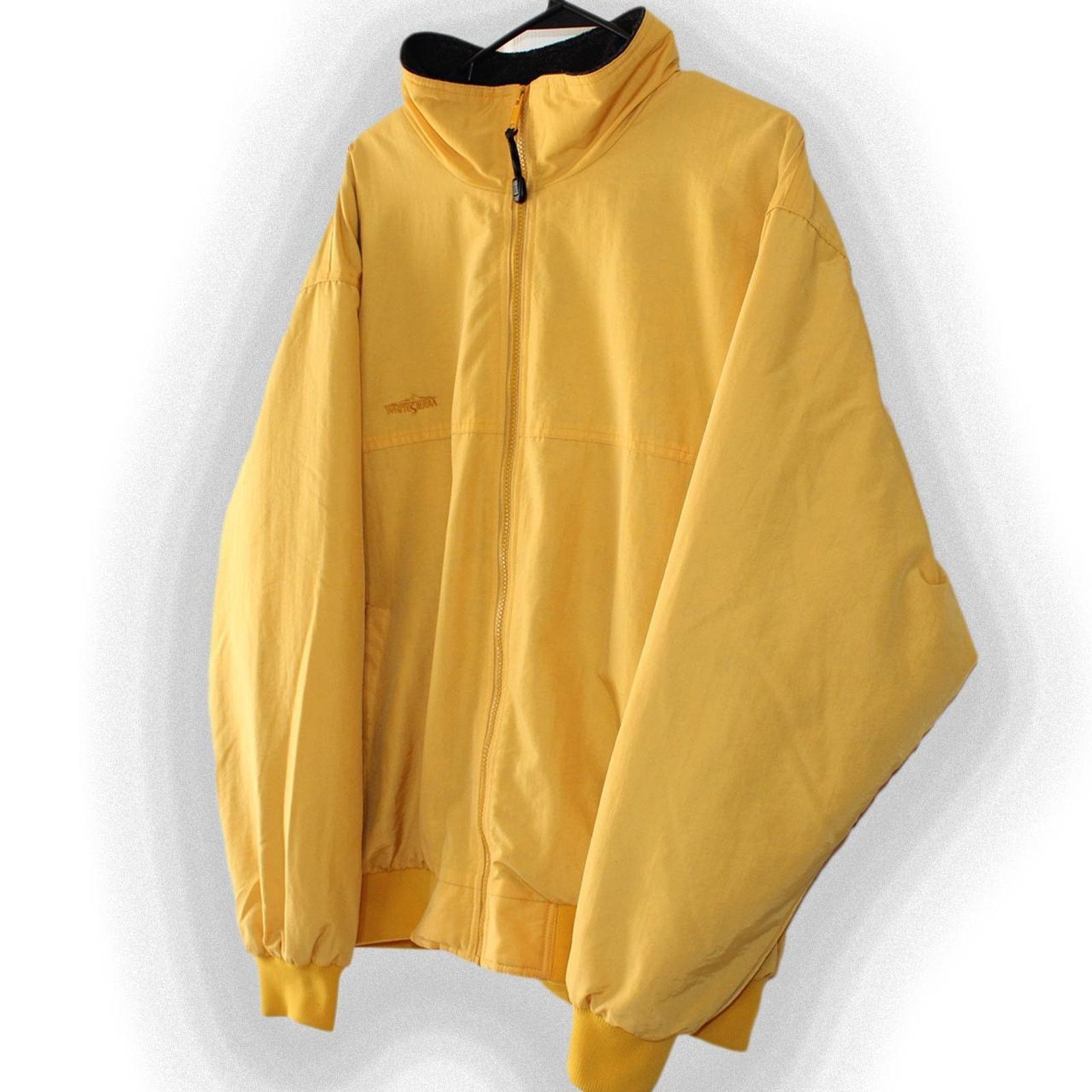 White Sierra Vintage 90's Yellow White Sierra Zip-Up Bomber Jacket Size US XL / EU 56 / 4 - 4 Thumbnail