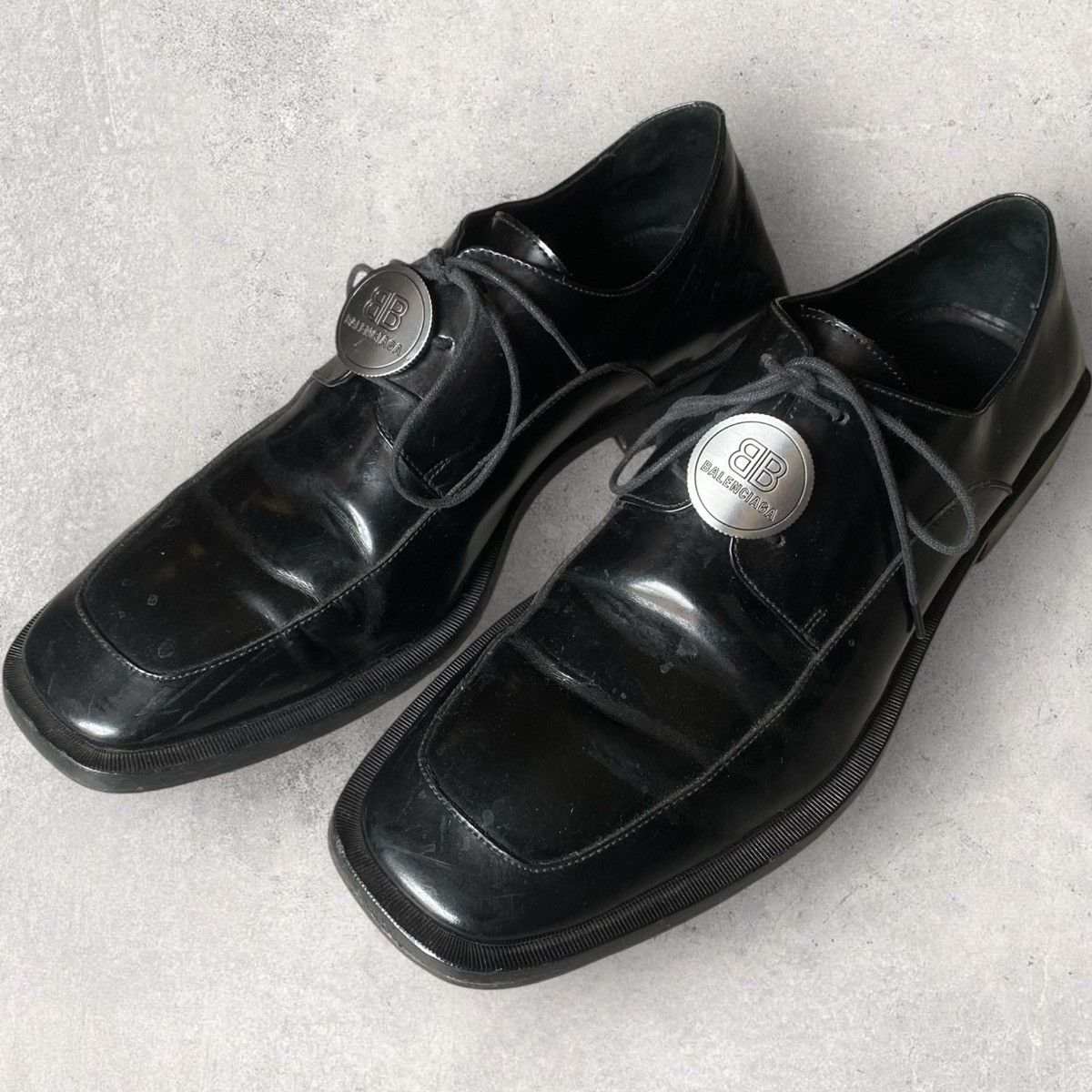 Balenciaga Balenciaga Coin Rim Derby Shoes Size US 7 / EU 40 - 1 Thumbnail