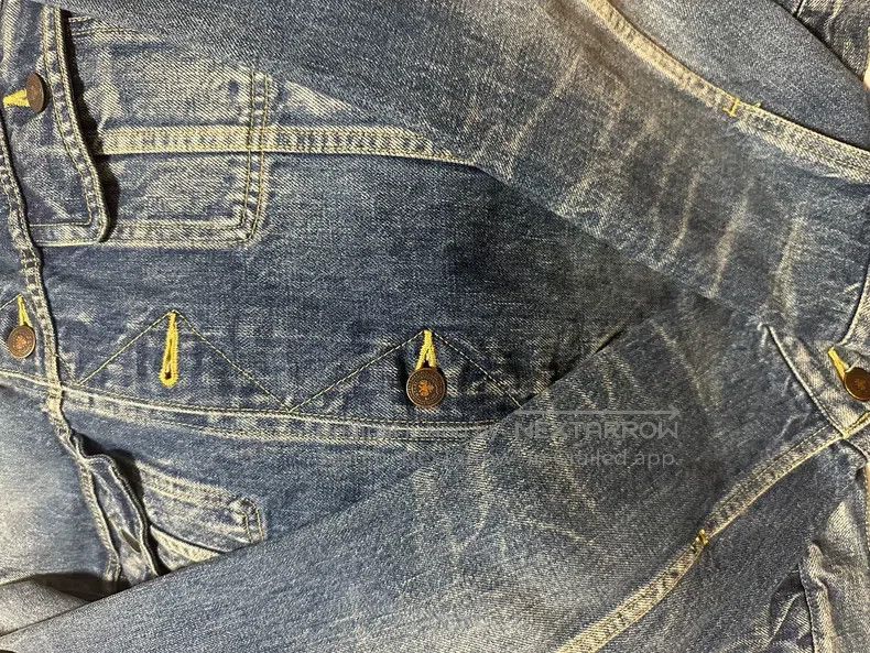 Wtaps Wtaps Storm Knight Washed Cowboy Jacket Size US L / EU 52-54 / 3 - 6 Thumbnail