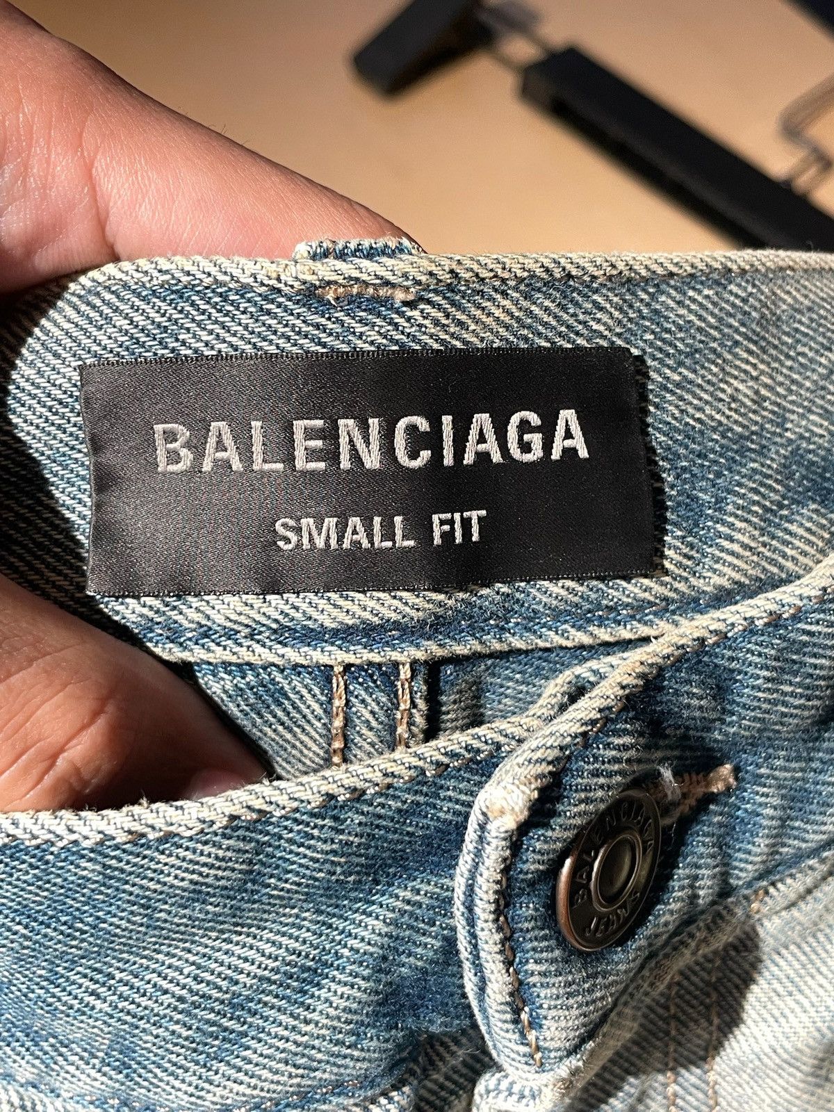 Balenciaga Balenciaga 24SS Inside Out Baggy Denim Jeans Size US 33 - 5 Thumbnail