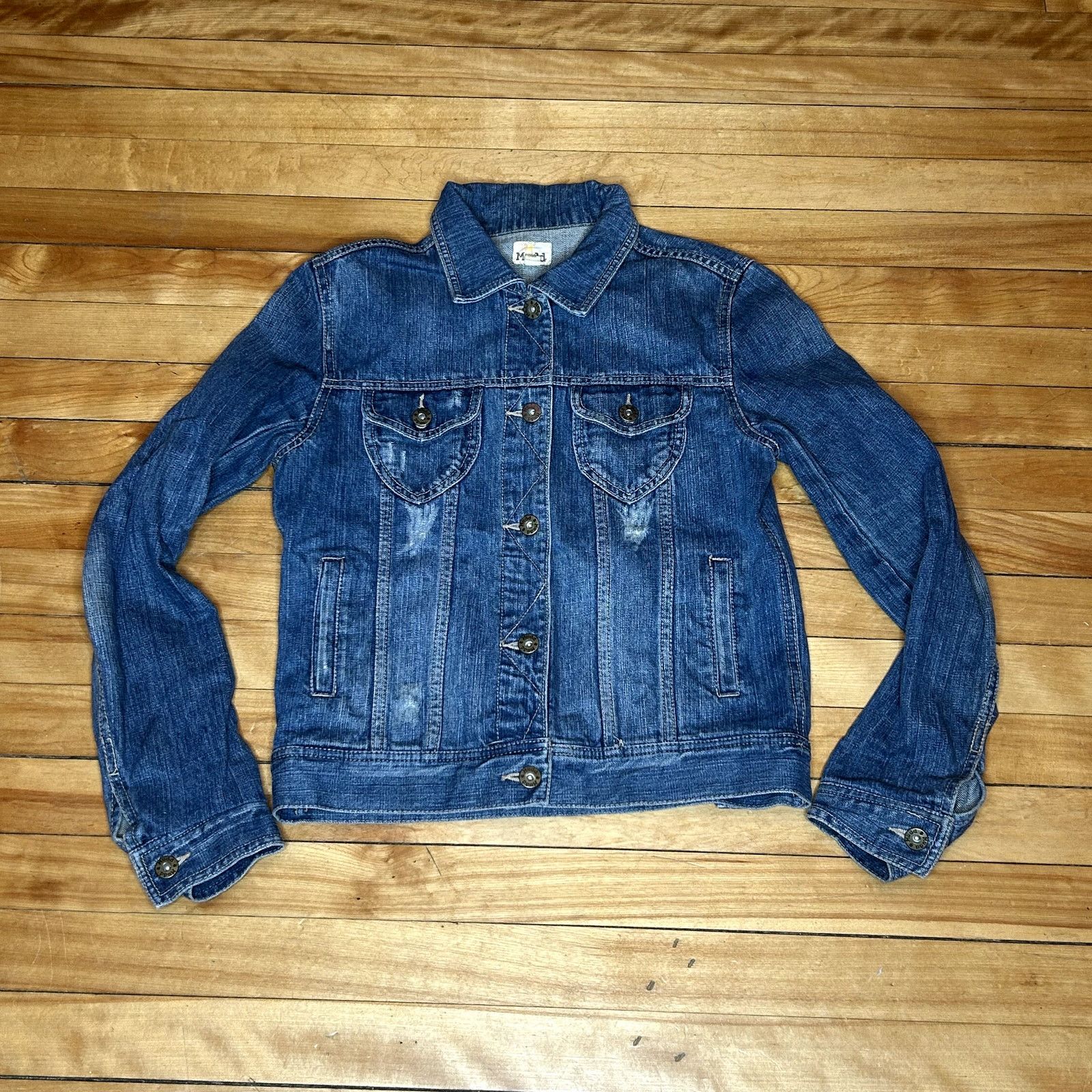 Vintage Y2K Femme Mudd Denim Jacket Small Size S / US 4 / IT 40 - 1 Thumbnail
