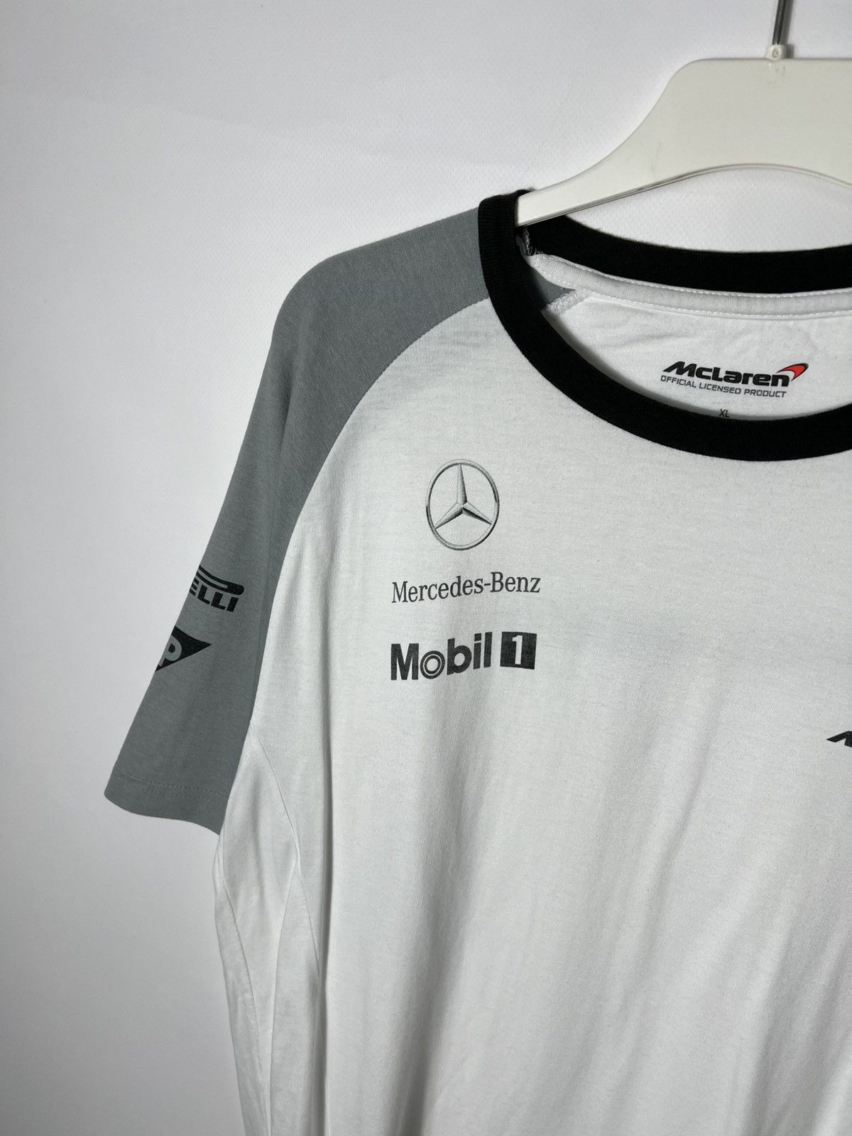 Mercedes-Benz Vintage streetwear Hugo Boss Mercedes Benz McLaren T-shirt Size US XL / EU 56 / 4 - 2 Thumbnail