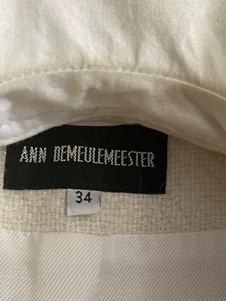 Ann Demeulemeester Ann Demeulemeester tweed suit with lace sleeves for girls-2 Size US S / EU 44-46 / 1 - 7 Thumbnail