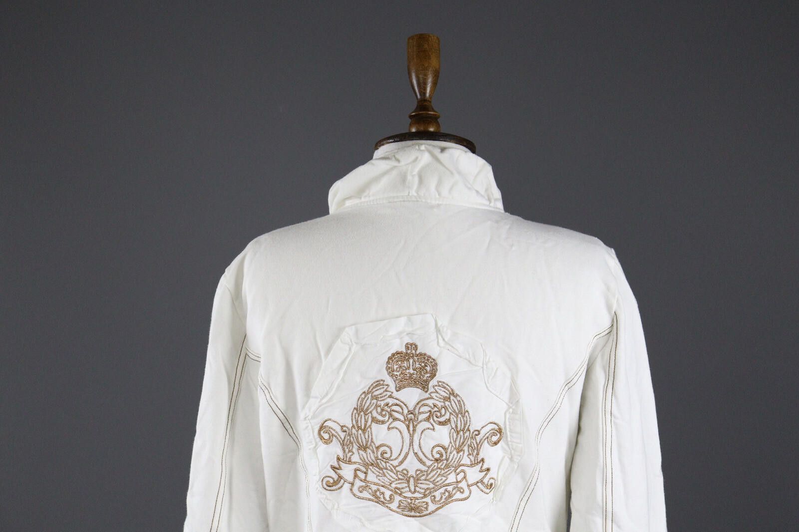 Ellesse Ladies Elly Designer Acymetric Big Coat Jacket Size L Size L / US 10 / IT 46 - 7 Thumbnail