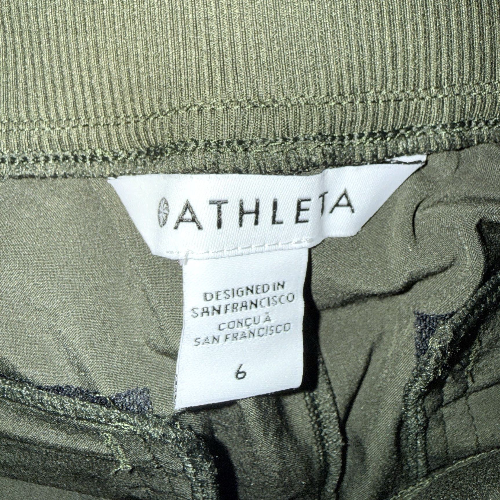 Athleta Athleta Athletic Pants Womens Size 6 Jogger Green Polyester Clothing Shoes? Size 28" / US 6 / IT 42 - 4 Thumbnail