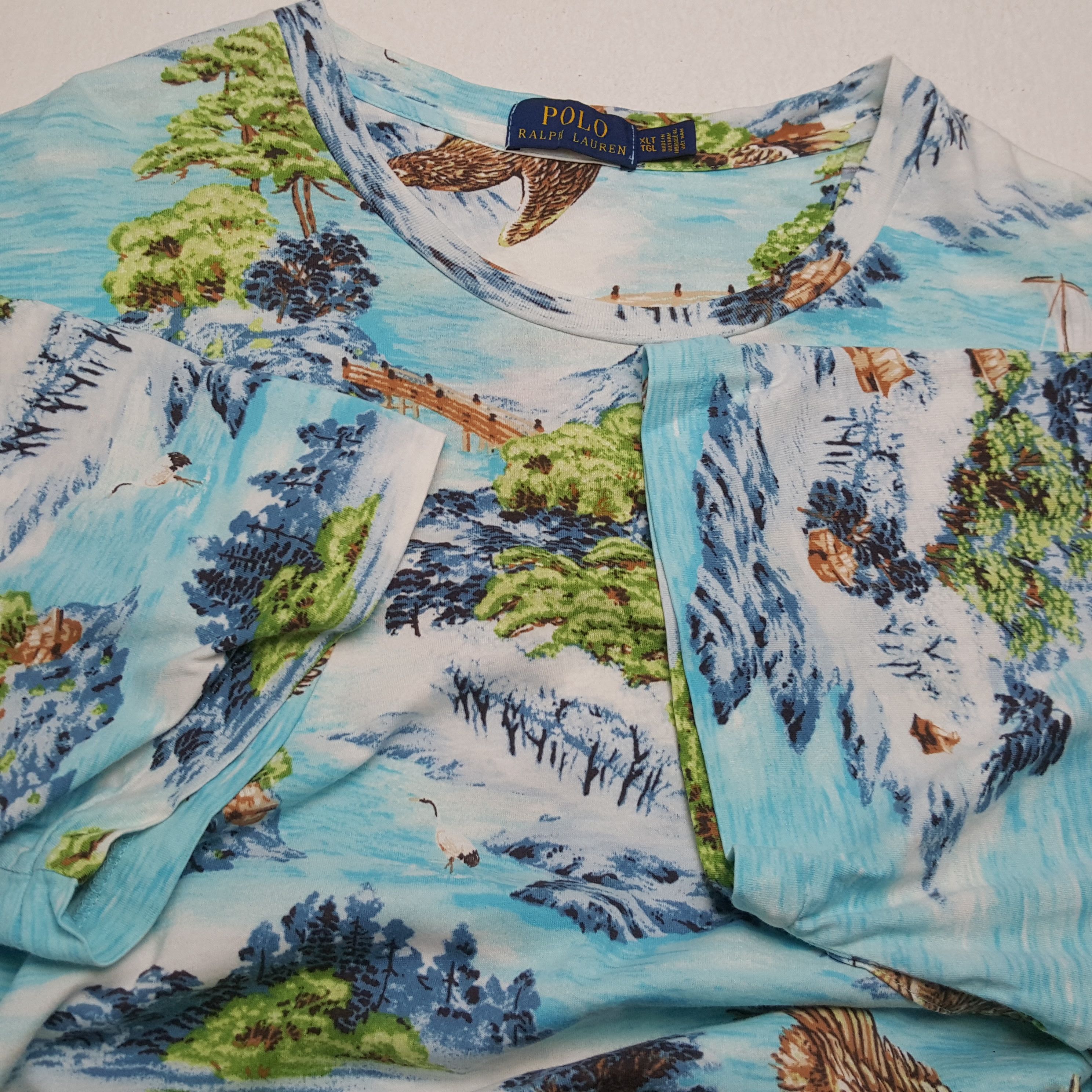 Polo Ralph Lauren × Vintage POLO RALPH LAUREN Summer Holiday Style Tshirt Size US XXL / EU 58 / 5 - 7 Thumbnail